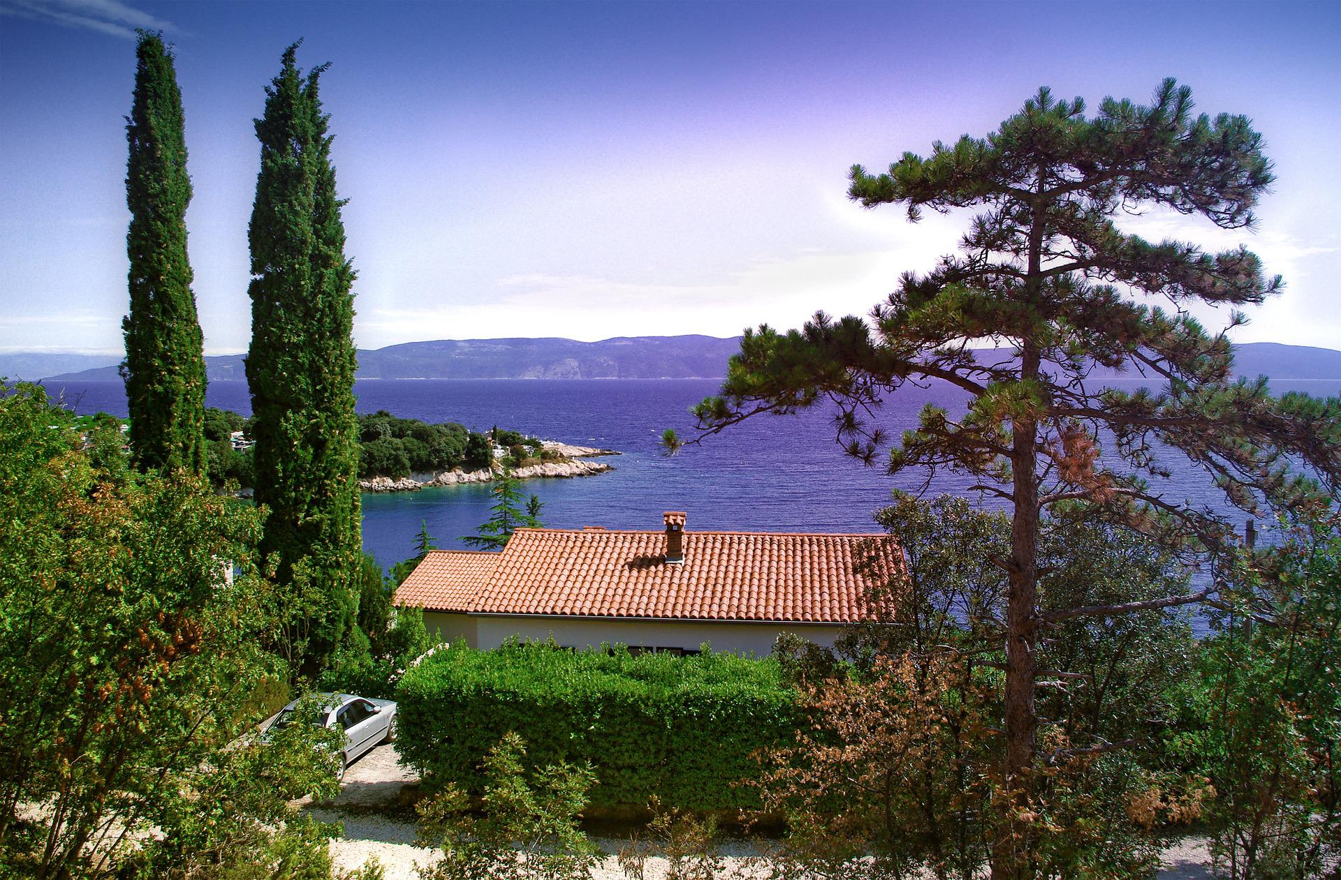 croatia, plaža, more, odmor,