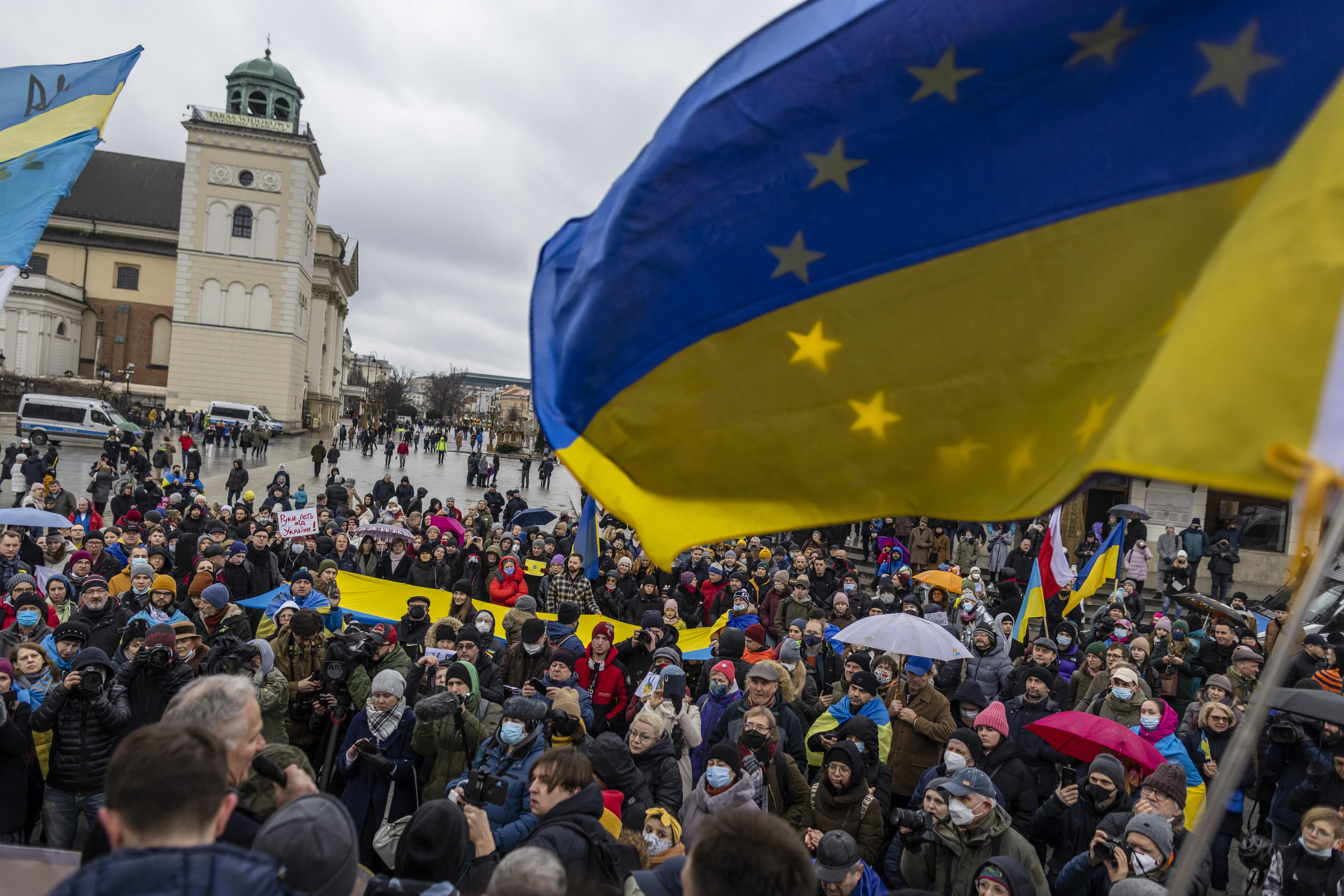 POLAND-UKRAINE-RUSSIA-CONFLICT-DEMO