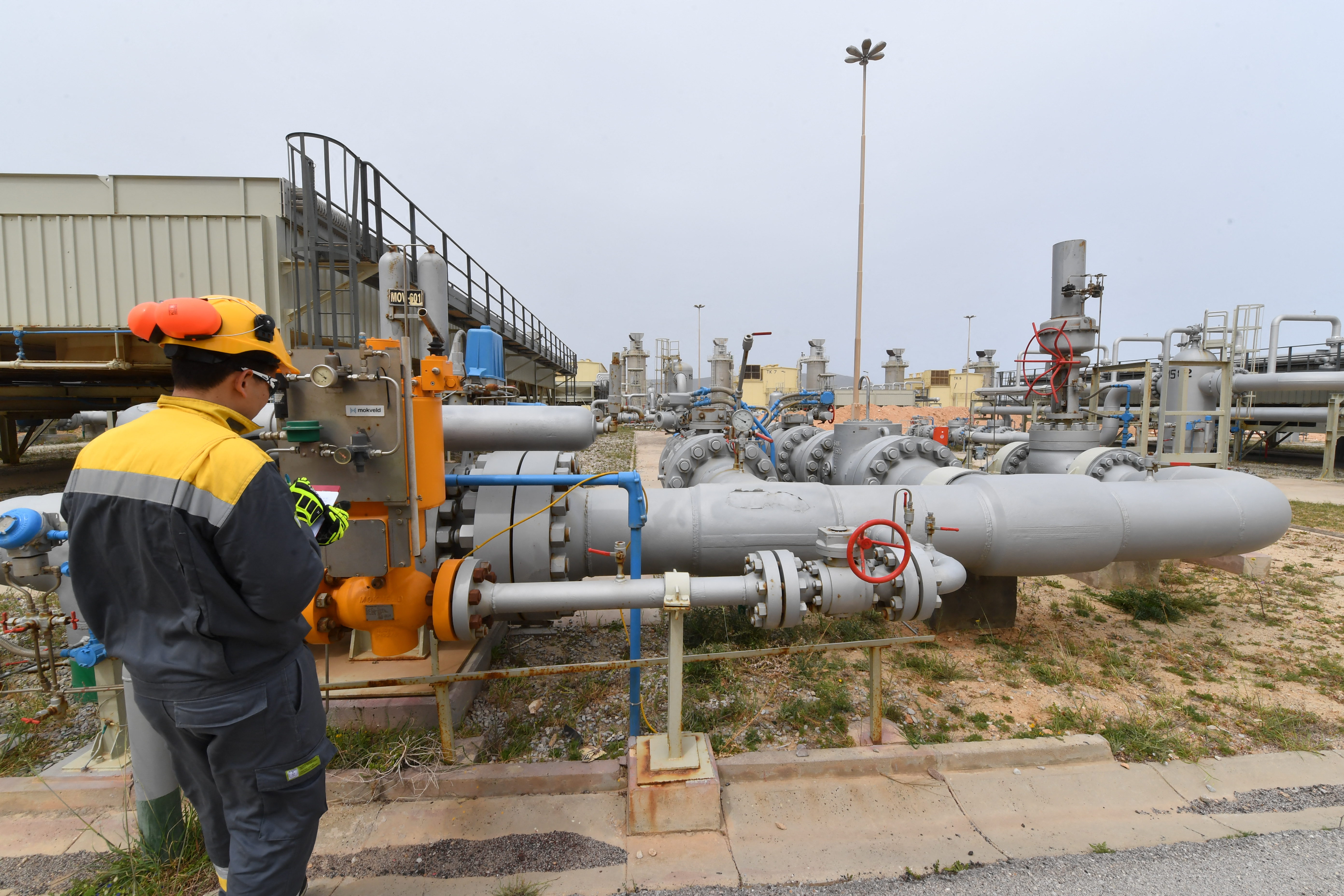 TUNISIA-ALGERIA-ITALY-GAS