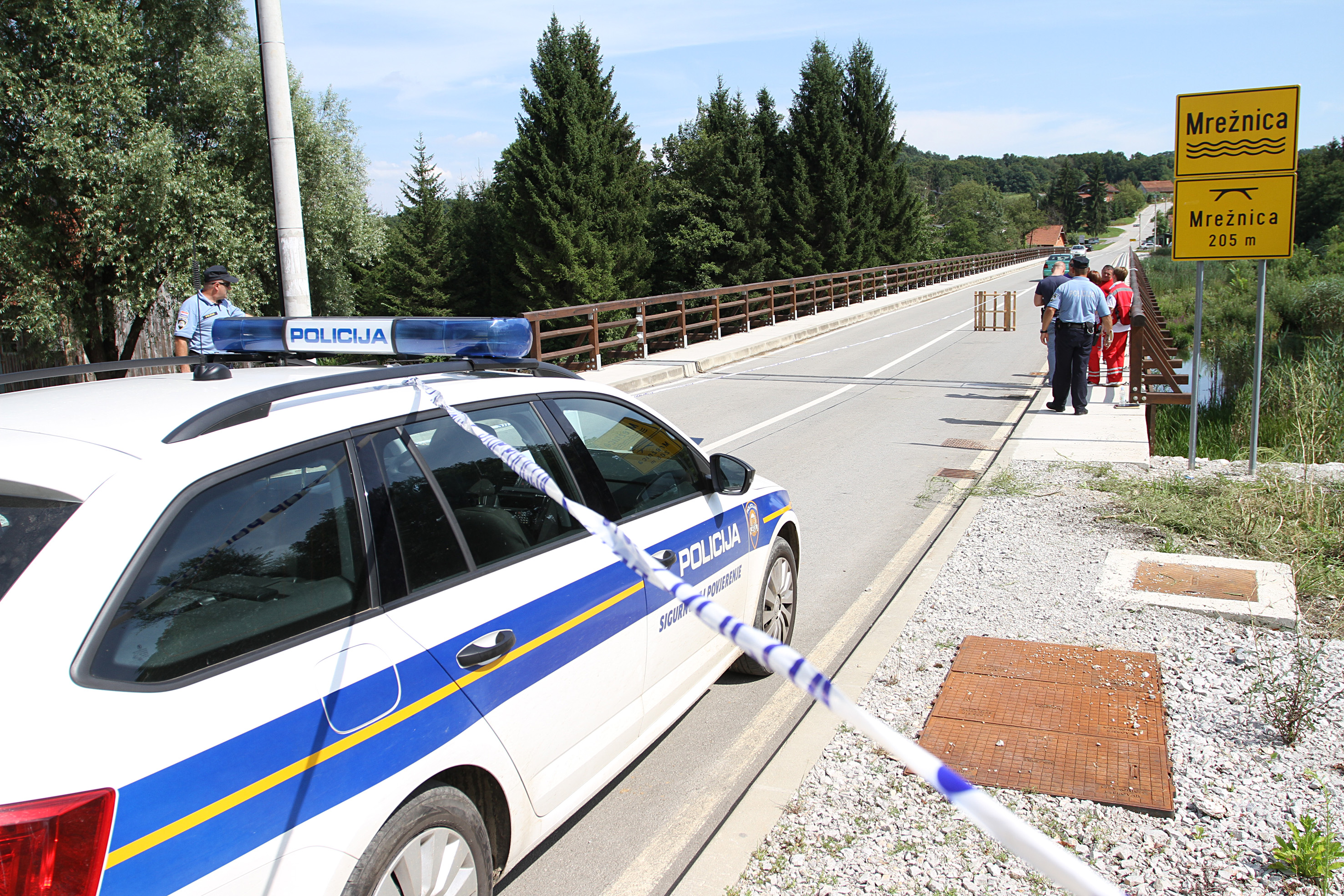 Duga Resa: Na obali Mrrenice prona?en le nepoznatog mukarca