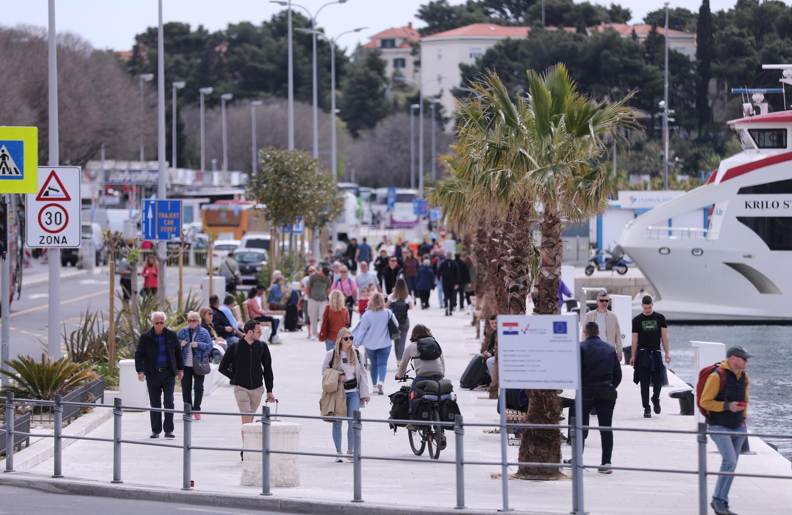 Split: Gužva u trajektnoj luci