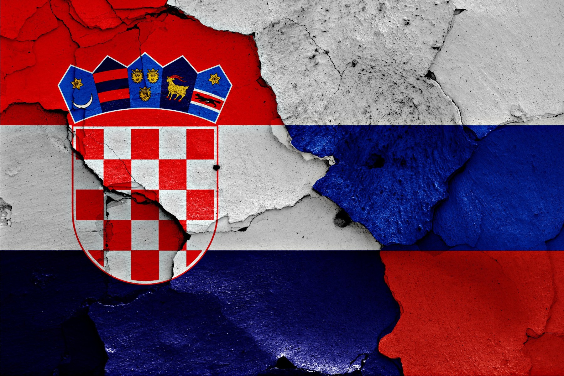 Zastave, Hrvatska, Rusija