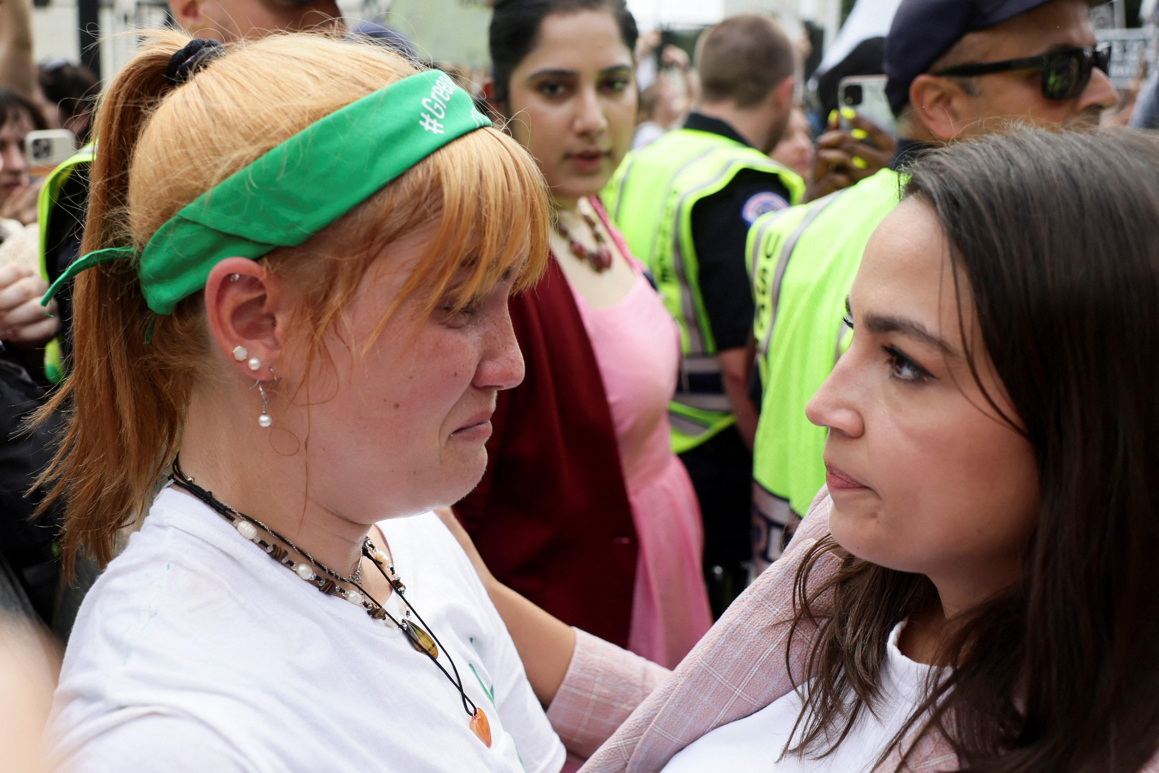 United States Supreme Court overturns the landmark Roe v Wade abortion decision