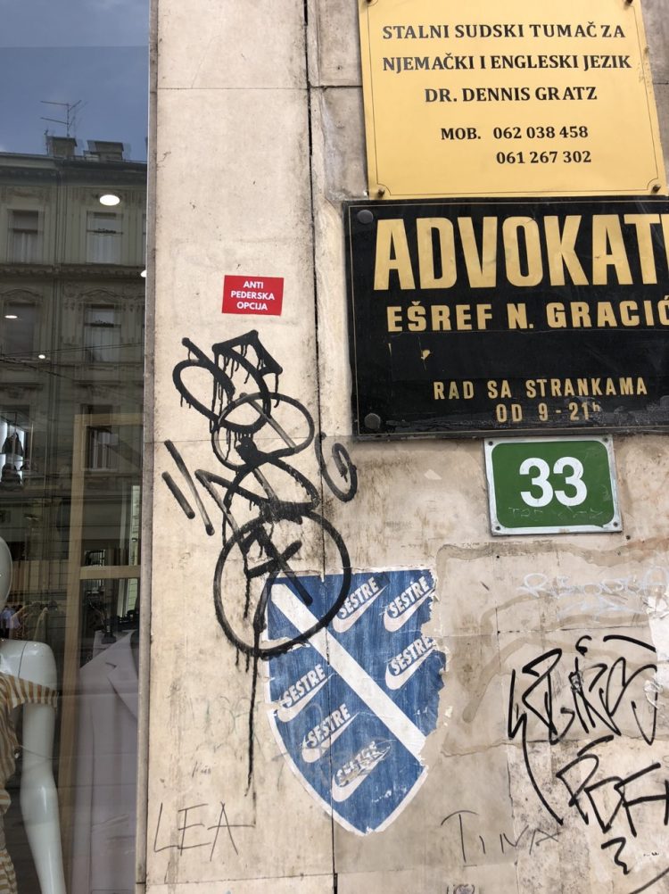 povorka ponosa, homofobne poruke