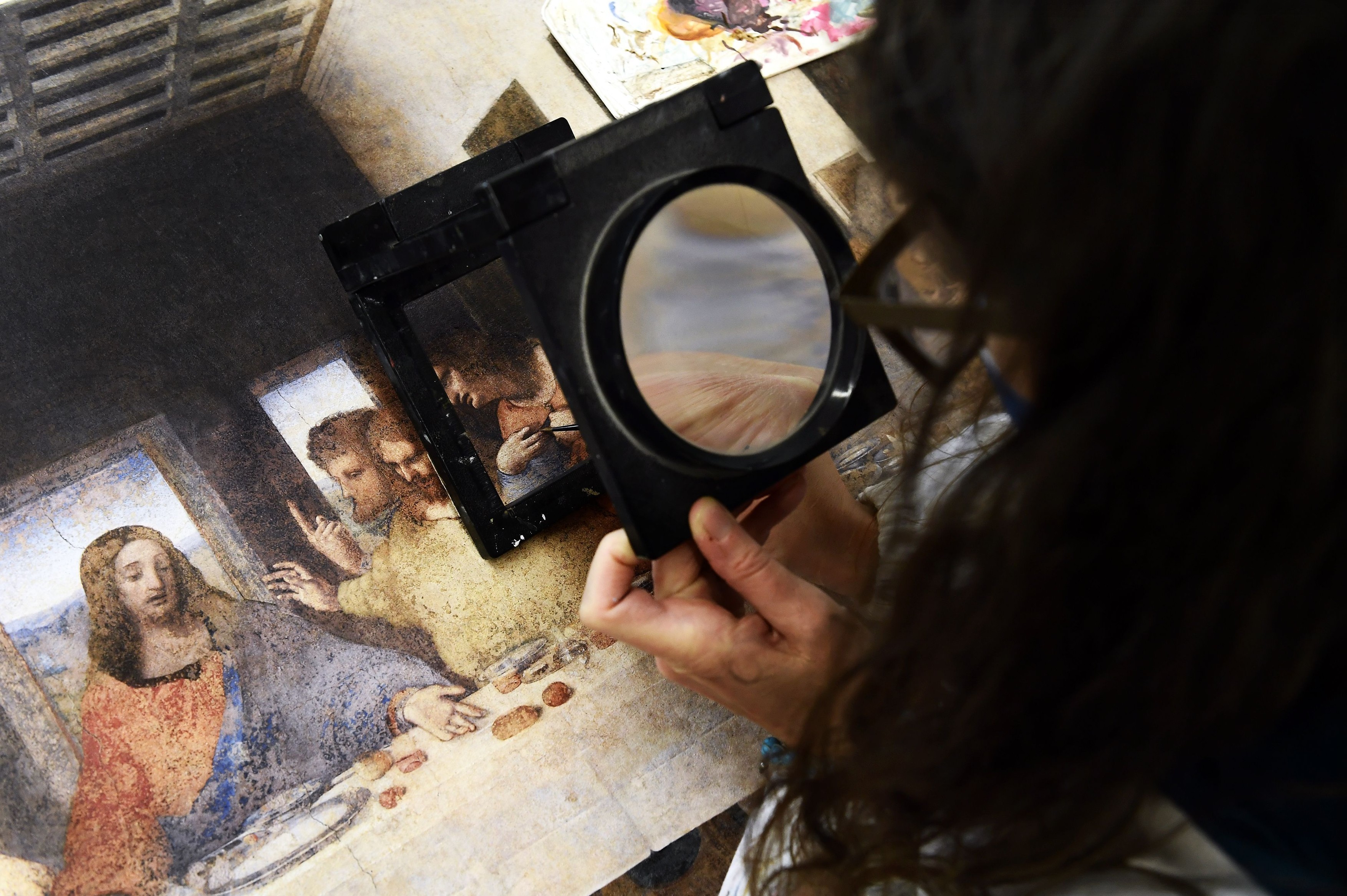 The Bottega Tifernate reproduces works of art with a patented process unique in the world, the 'Pictography' , Citta' di Castello, Italy - 03 May 2021