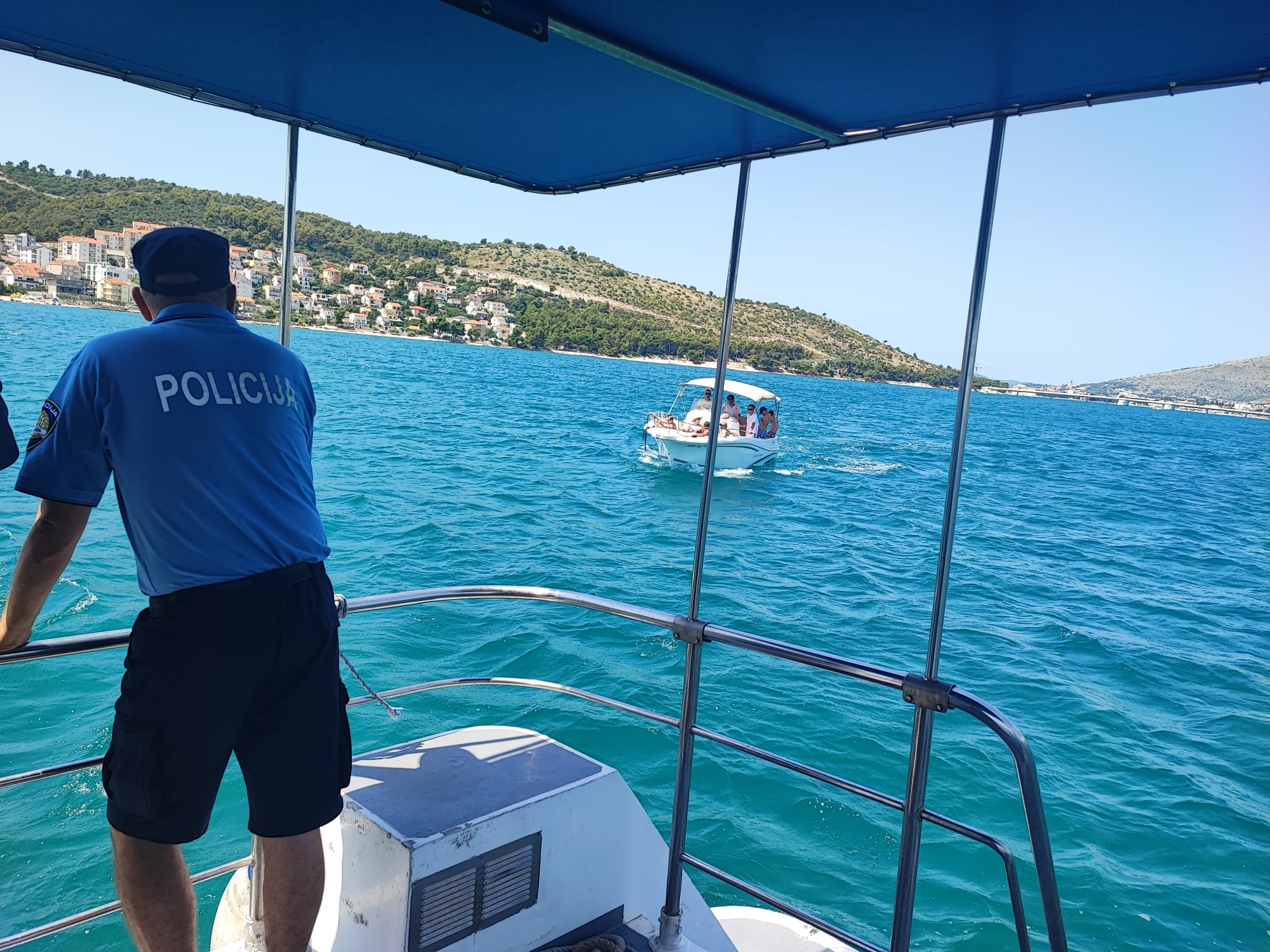 policija, pomorska policija, policijski gliser