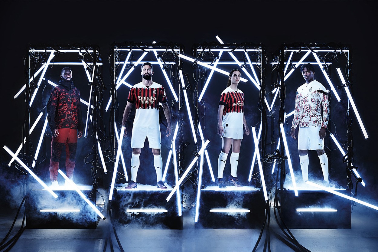 L'AC Milan poursuit sa collaboration avec KOCHÉ en lançant une autre capsule fashion-meets-football