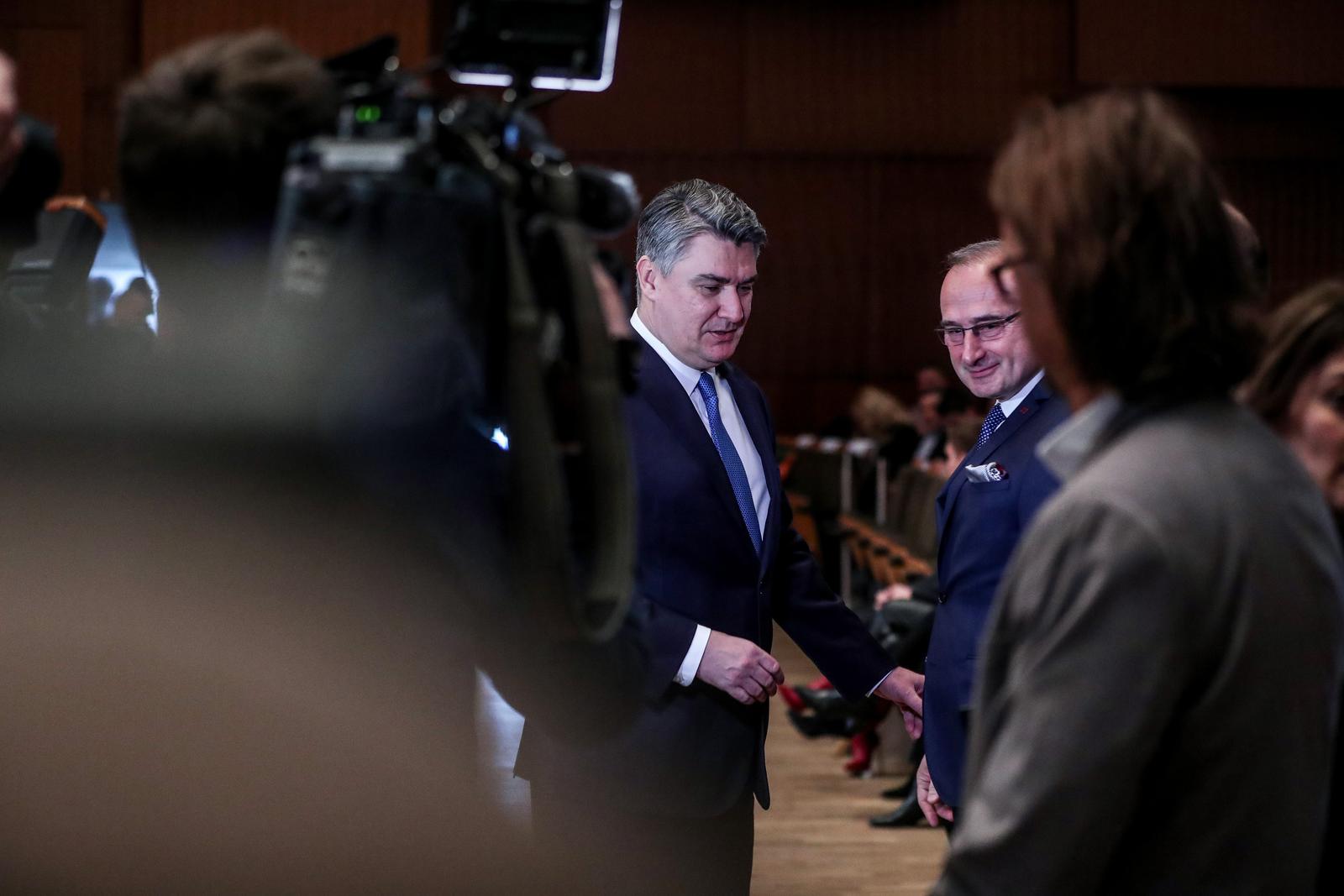 Zagreb: Predsjednik Milanović nazočio svečanoj promociji diplomanata Pravnog fakulteta