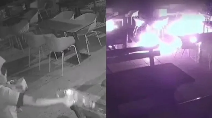 Požar u splitskom kafiću