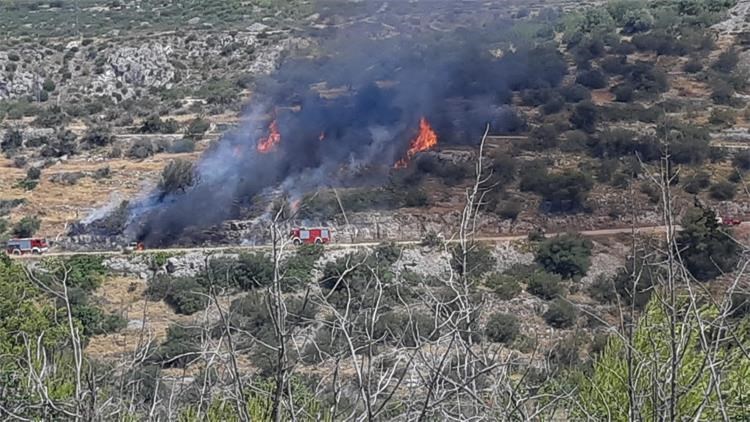 Brač požar vozila 1