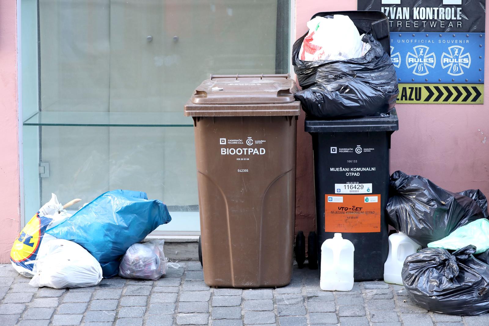 biootpad, kante, smeće