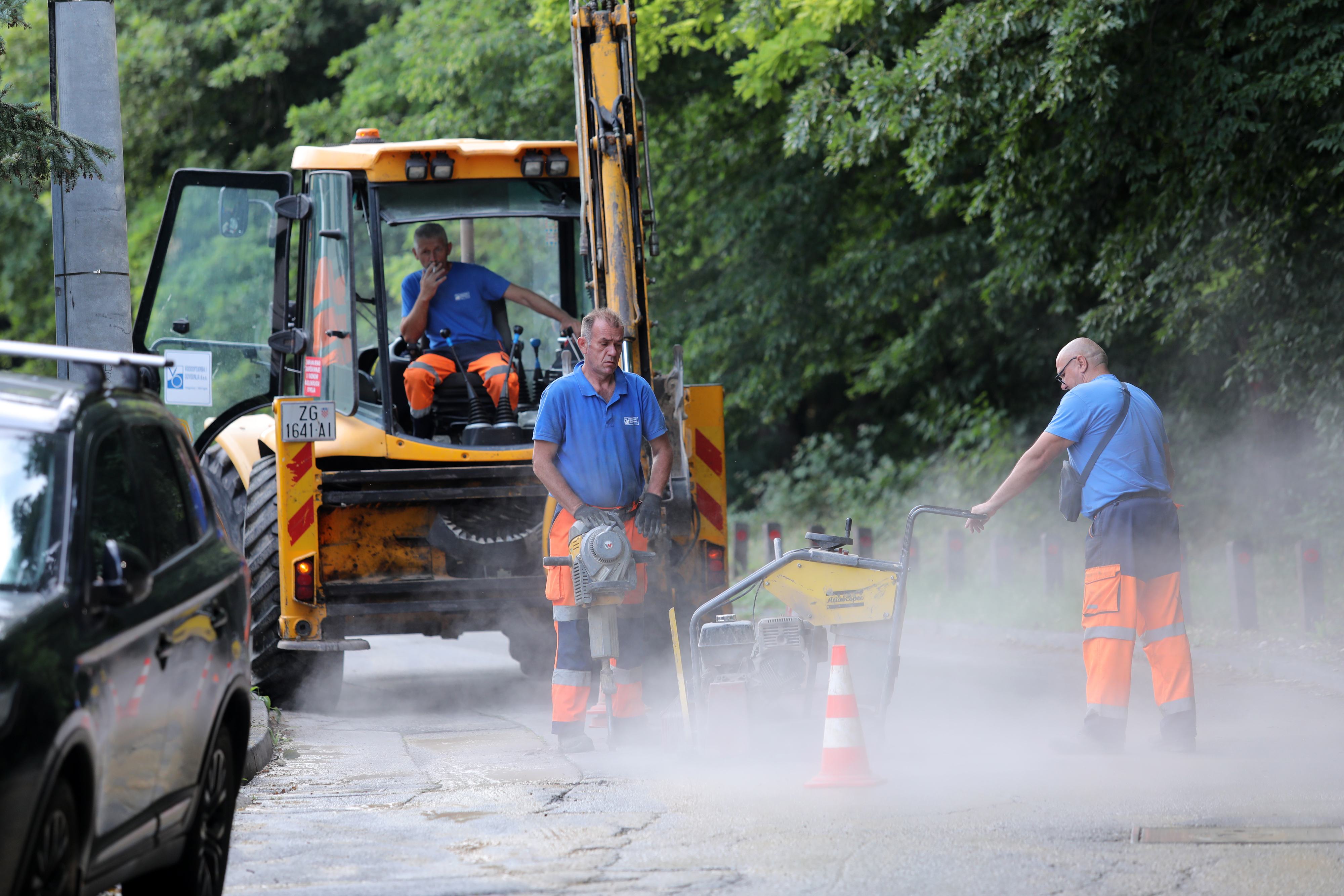 Zagreb:  Zbog puknuća cjevovoda, bez vode je dio potrošača na Bukovcu