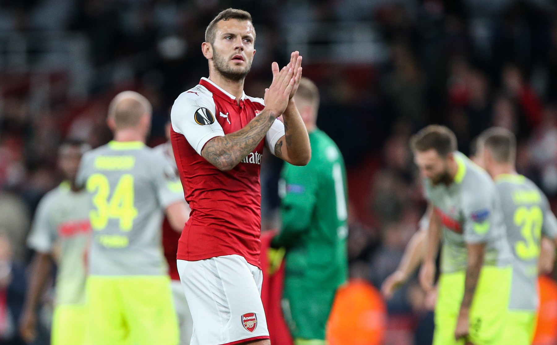 Arsenal v Cologne. UEFA Europa League Group H