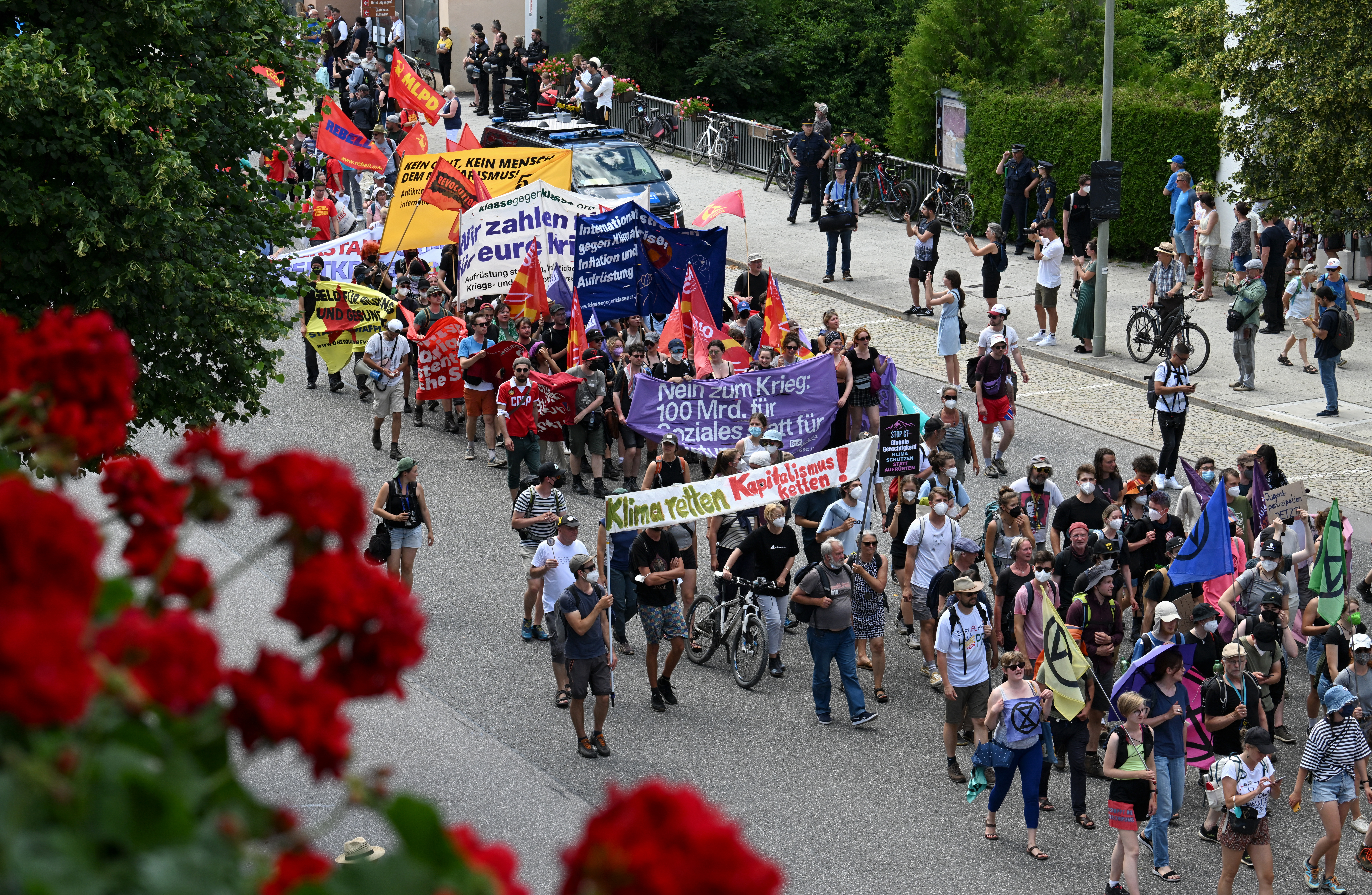 GERMANY-G7-SUMMIT-PROTEST