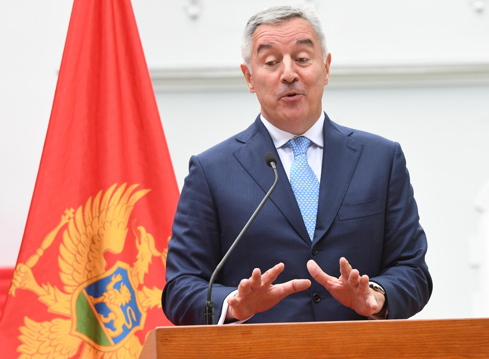 Cetinje: Predsjednici Đukanović i Milanović obratili se medijima nakon zajedničkog sastanka