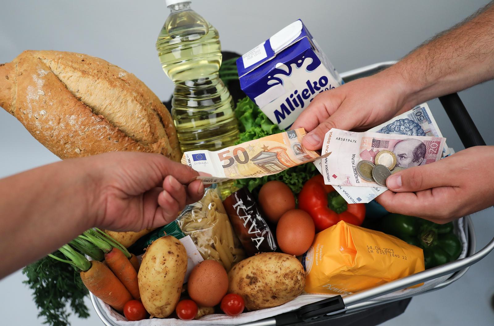 Ilustracija za potrošačku košaricu