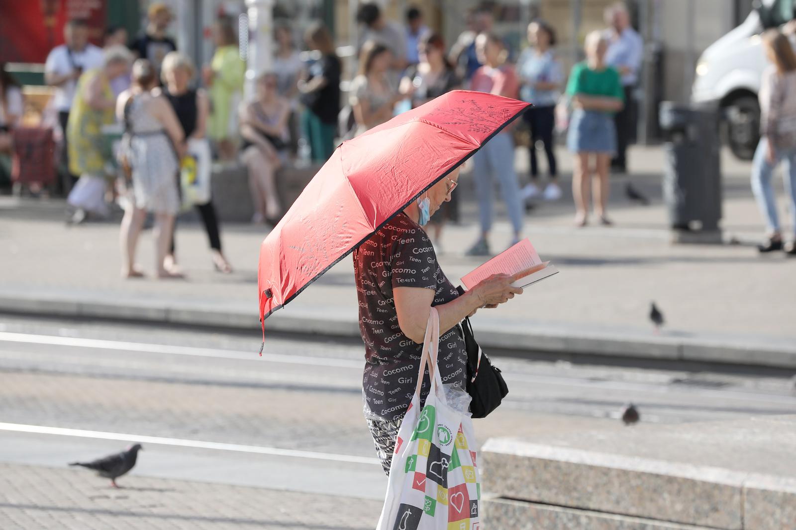 Vruće jutro u Zagrebu gdje nas očekuju temperature do 35 stupnjeva