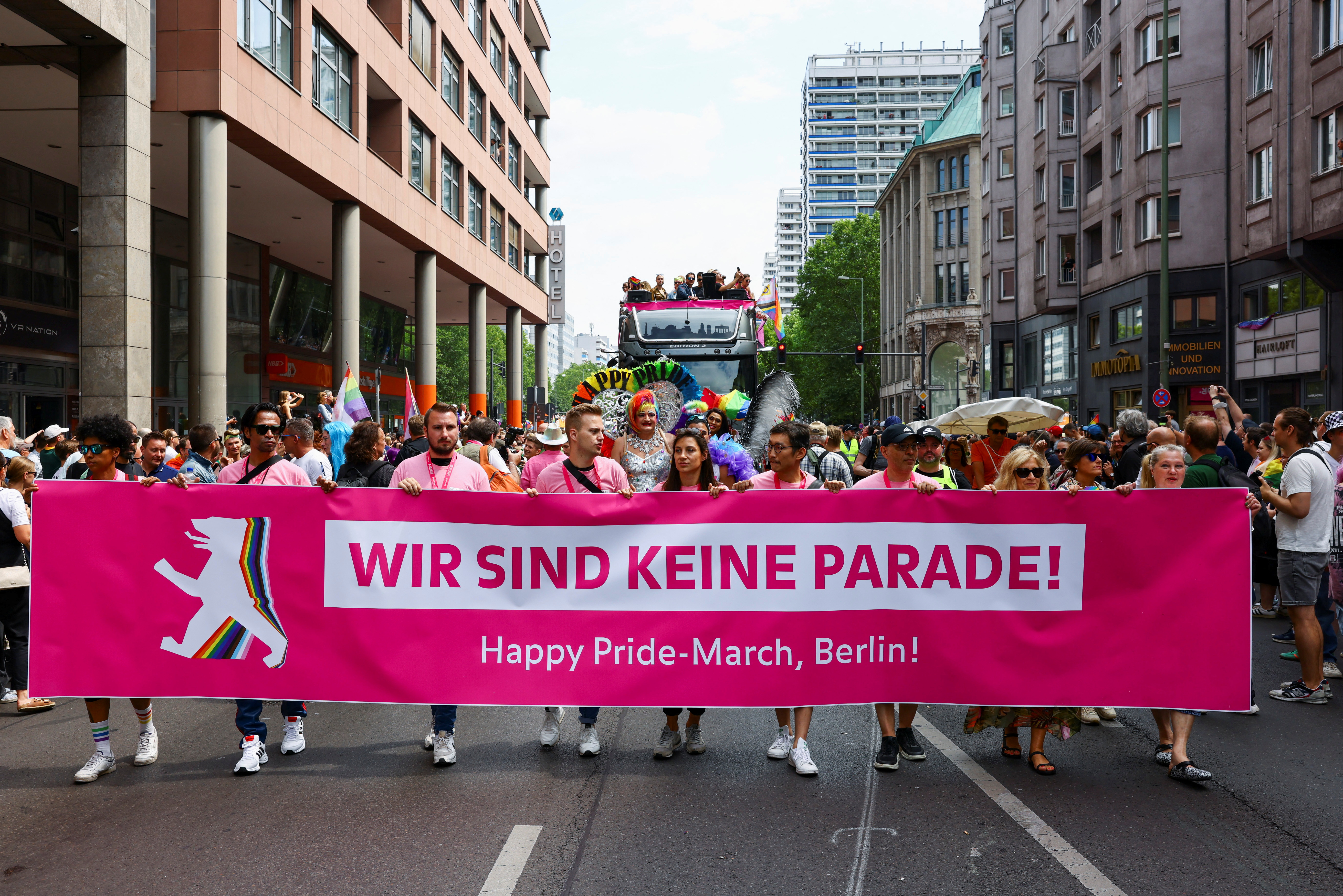 Berlin's Christopher Street Day LGBTQ Pride march