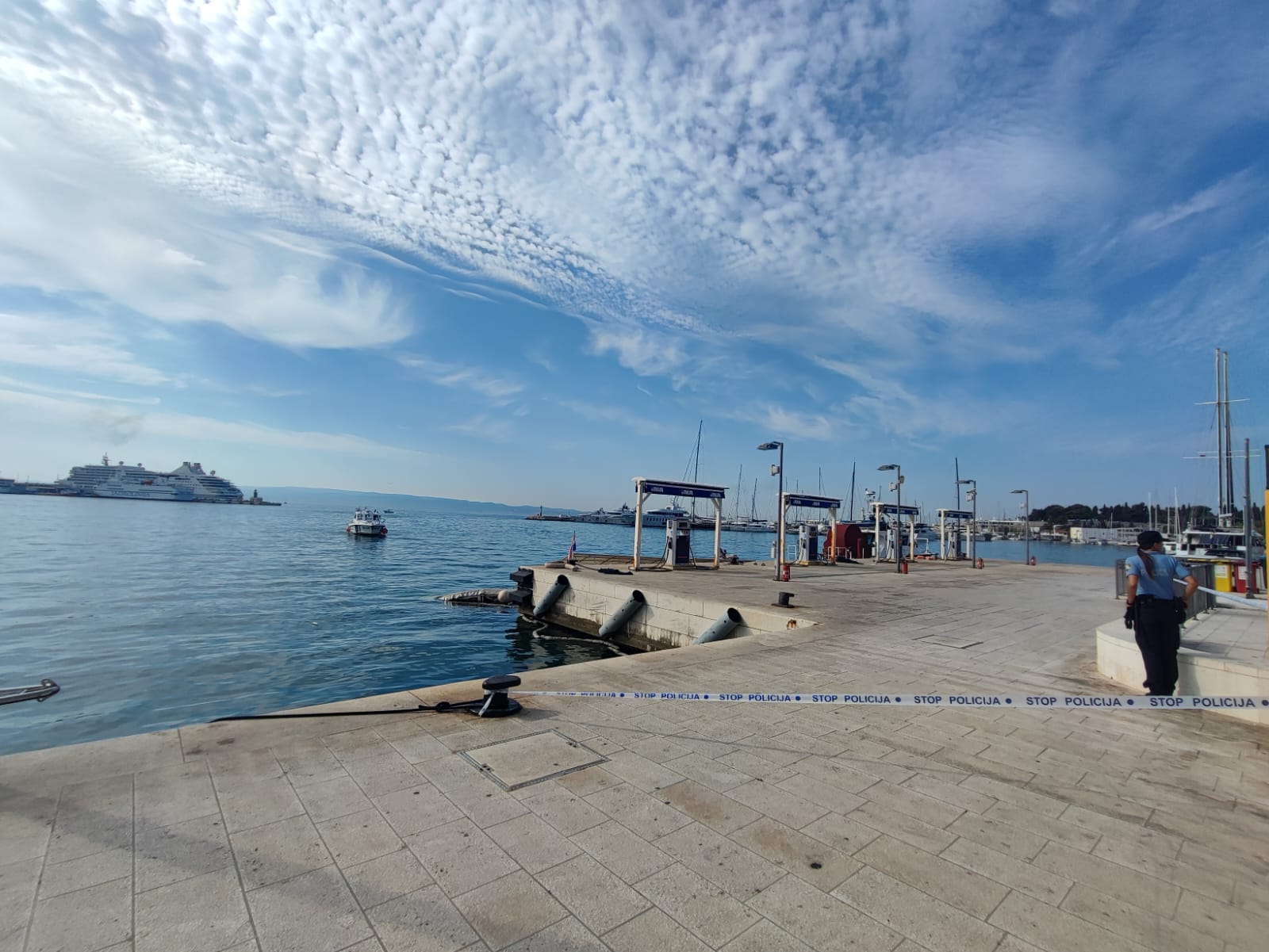 potonuo brod u splitu