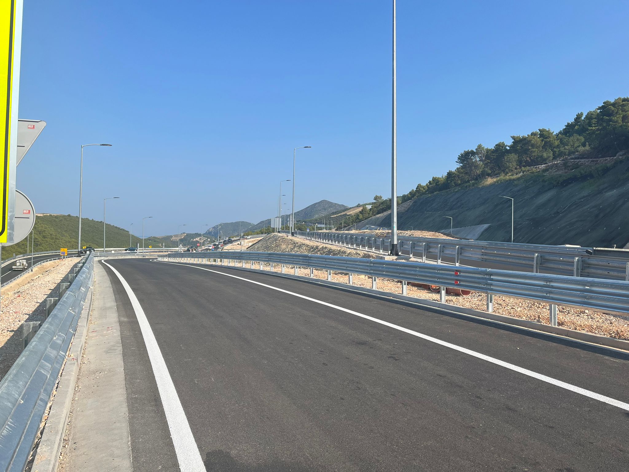 komarna, pristupna cesta za pelješki most