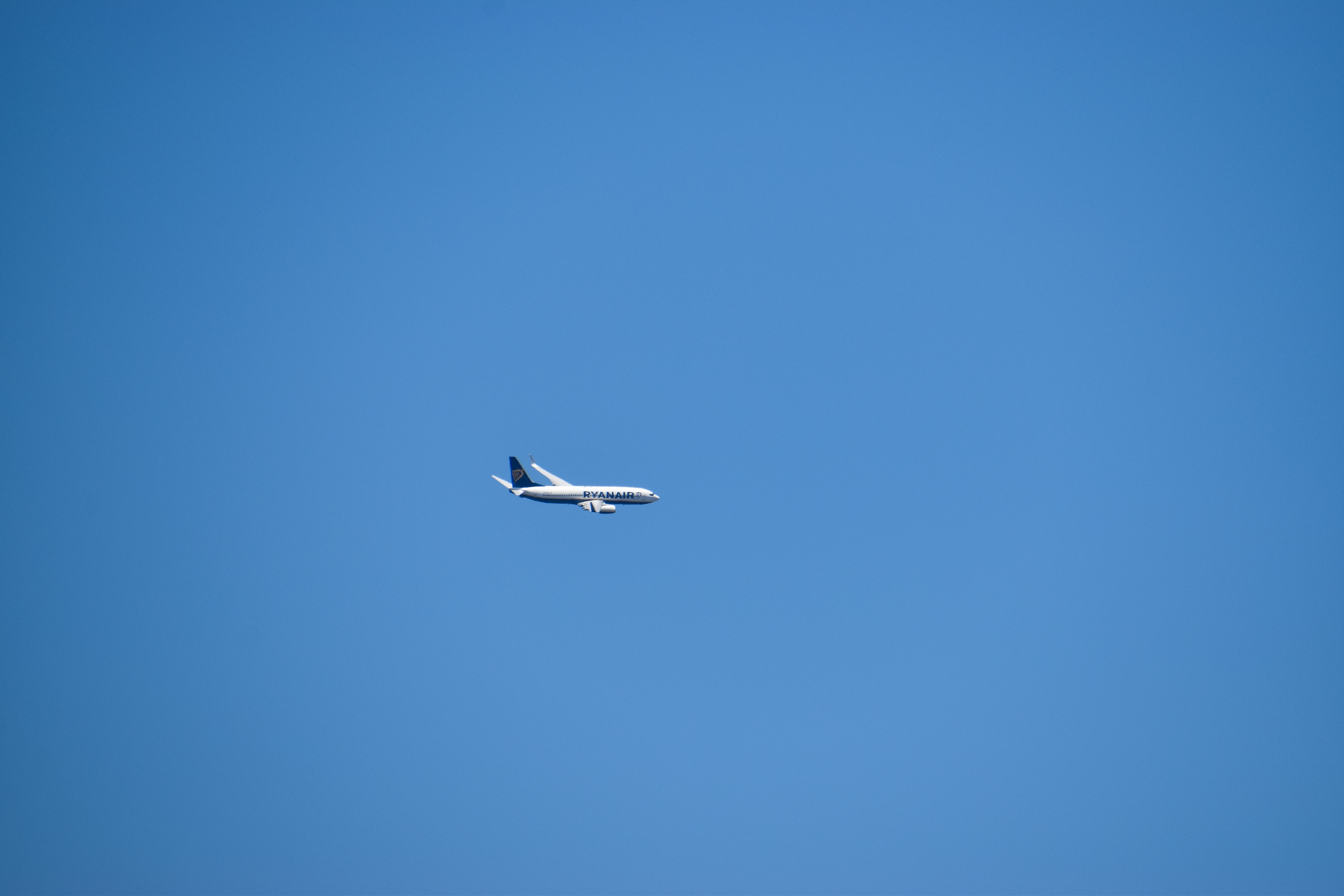 avion, zrakoplov, nebo