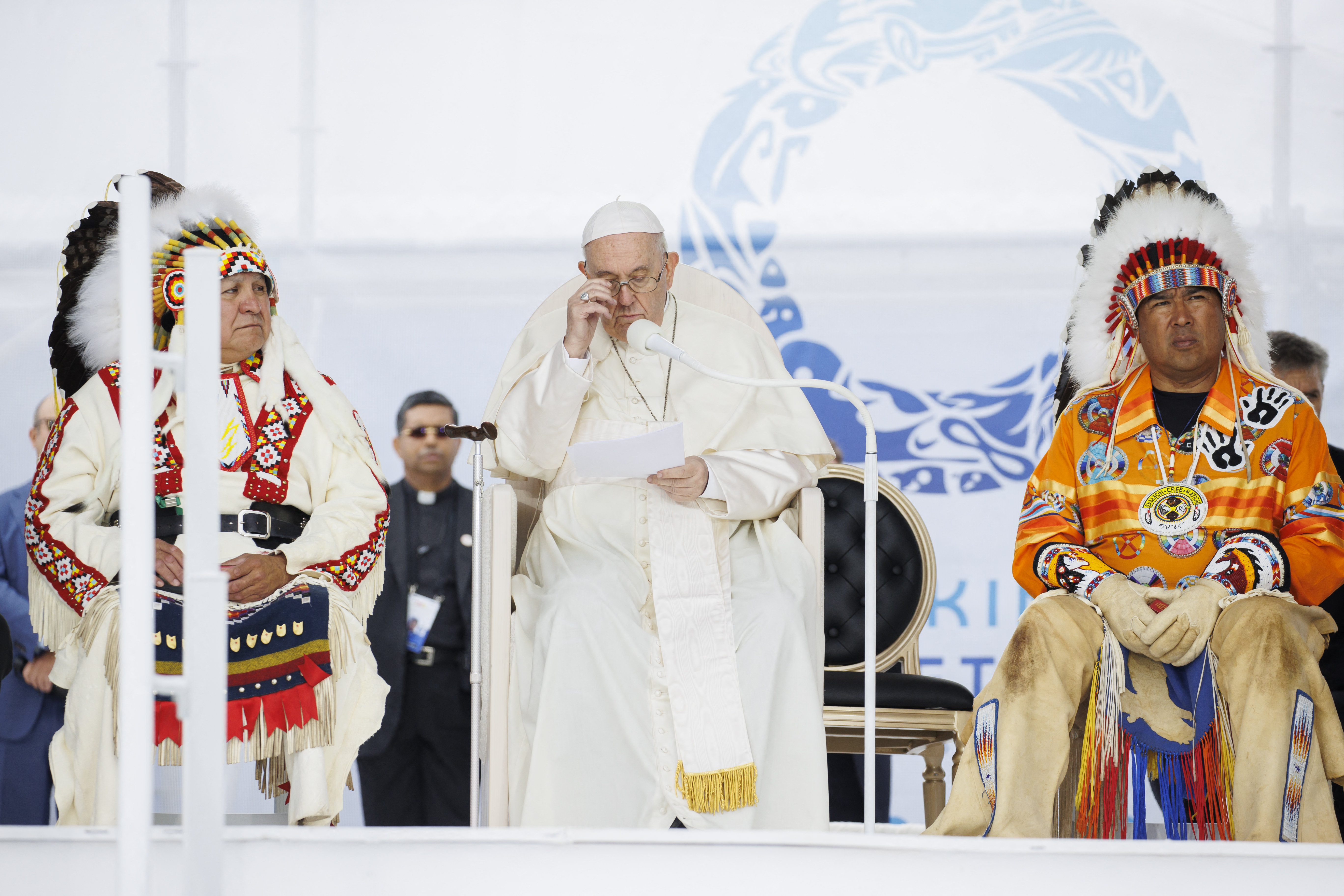 Pope Francis Visits Canada To Meet With Indigenous Communities