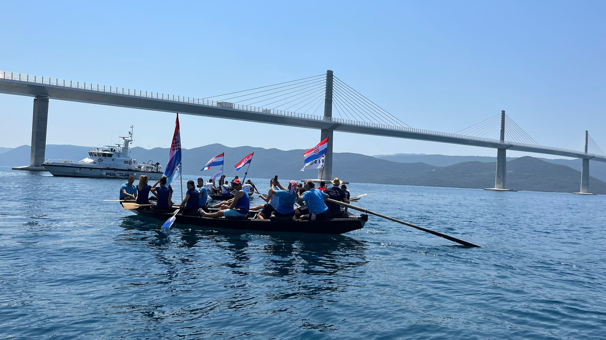 pelješki most, lađari