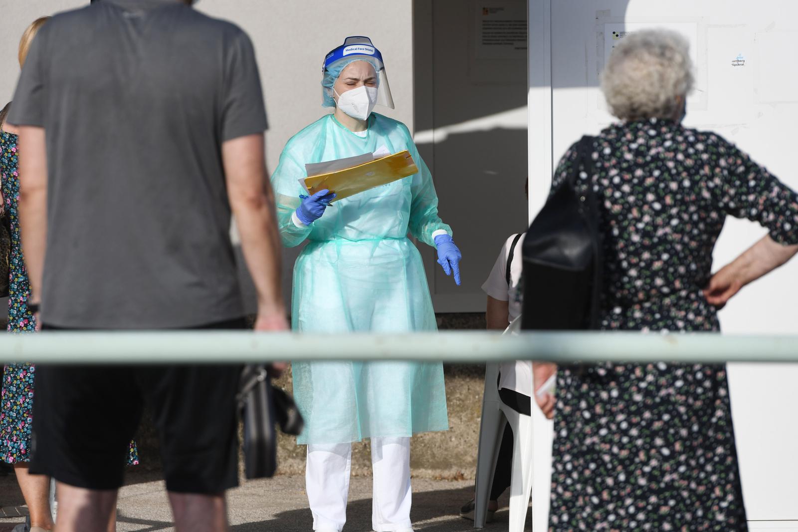 Šibenik: Posljednjih dana povećan je broj zaraženih koronavirusom u Hrvatskoj pa je i broj testiranja veći