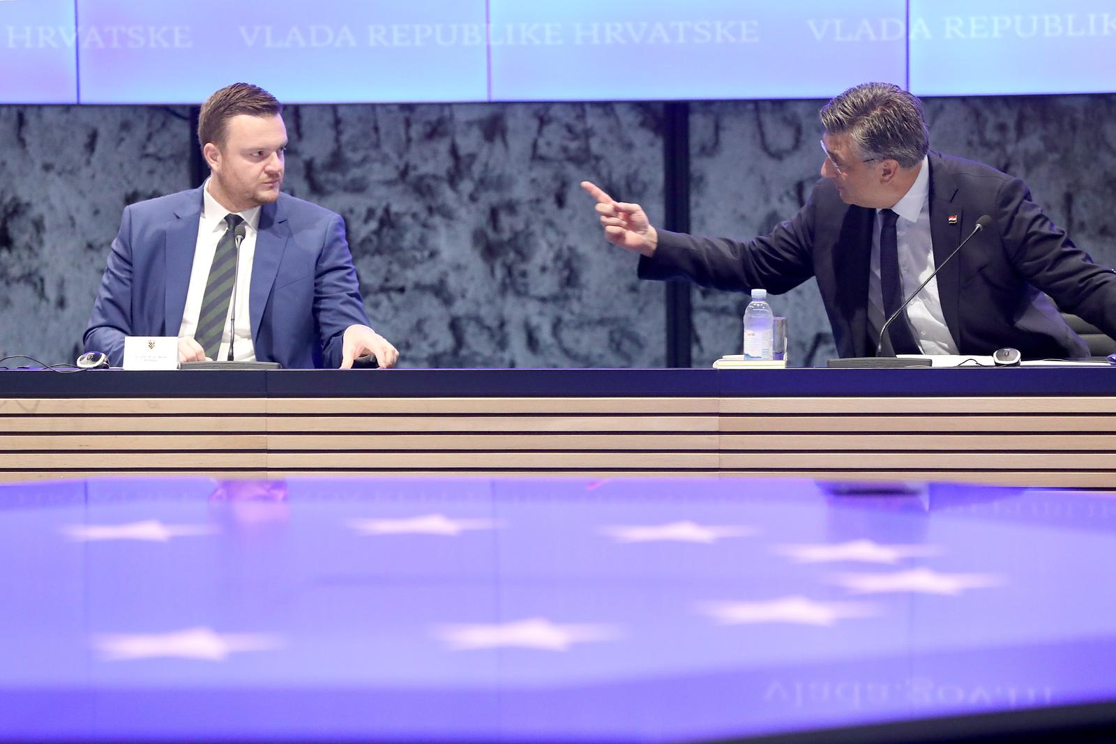 Razgovor između premijera i ministra Primorca uoči 16. sjednice Nacionalnog vijeća za uvođenje eura