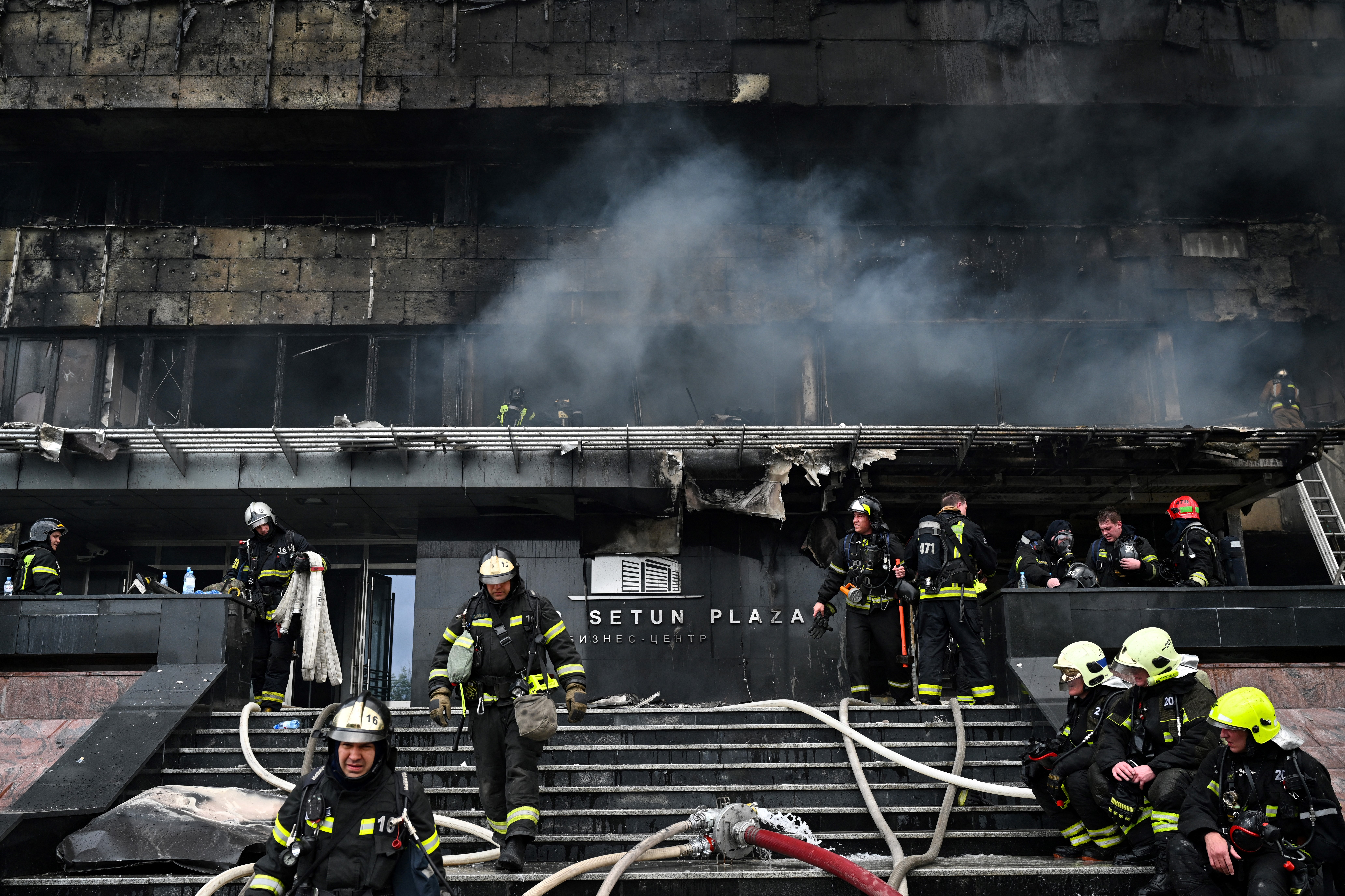 rusija, moskva, požar