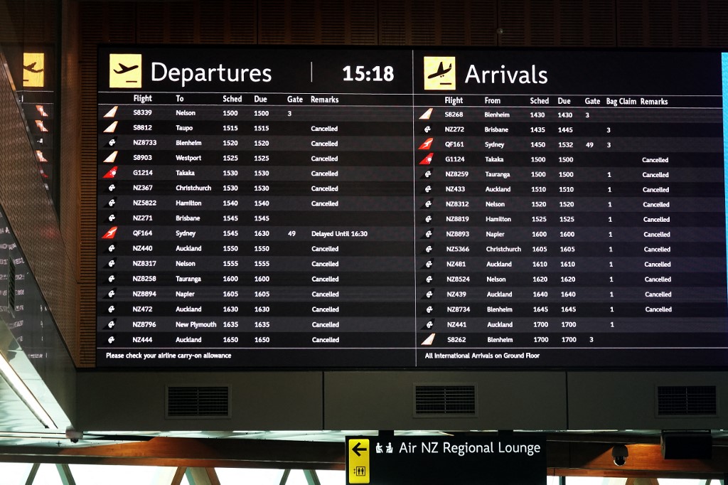 novi zeland, aerodrom