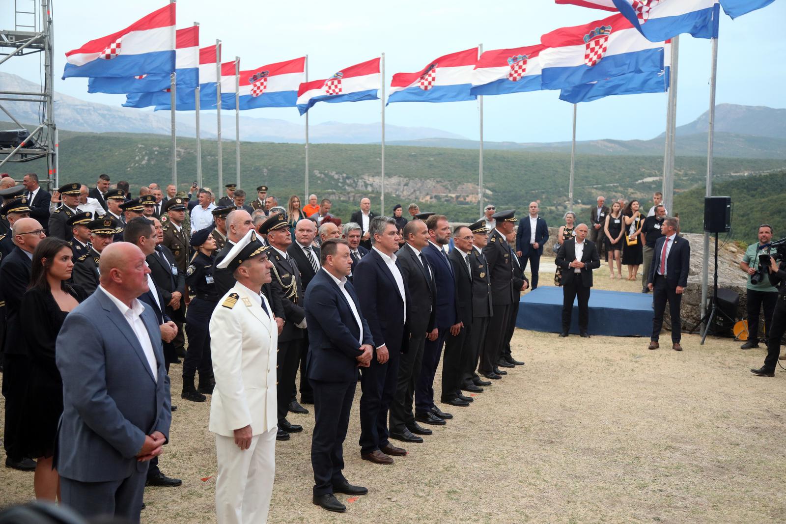 Knin: Prijem za ratne zapovjednike iz Domovinskog rata