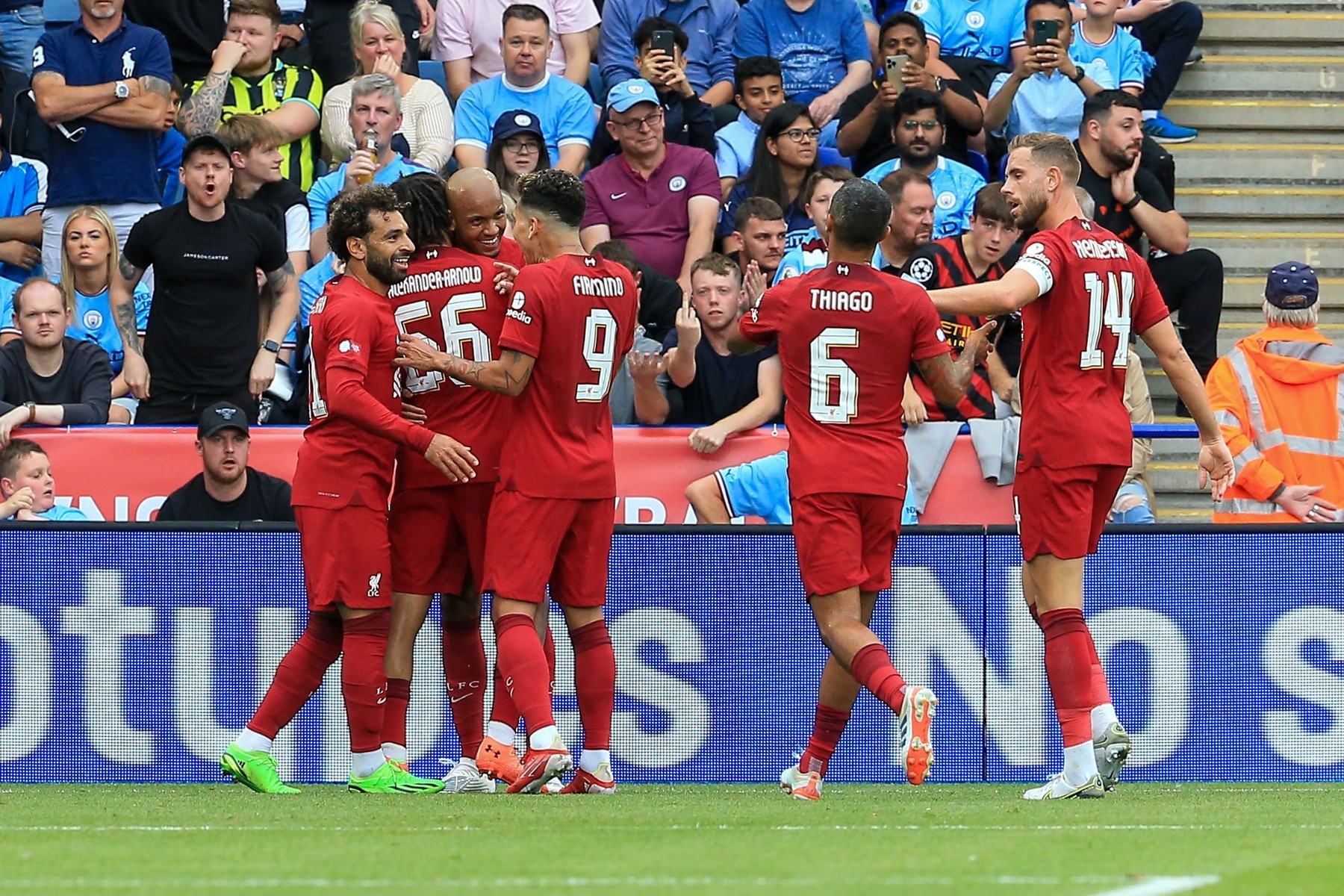Manchester City v Liverpool, FA Community Shield - 30 Jul 2022