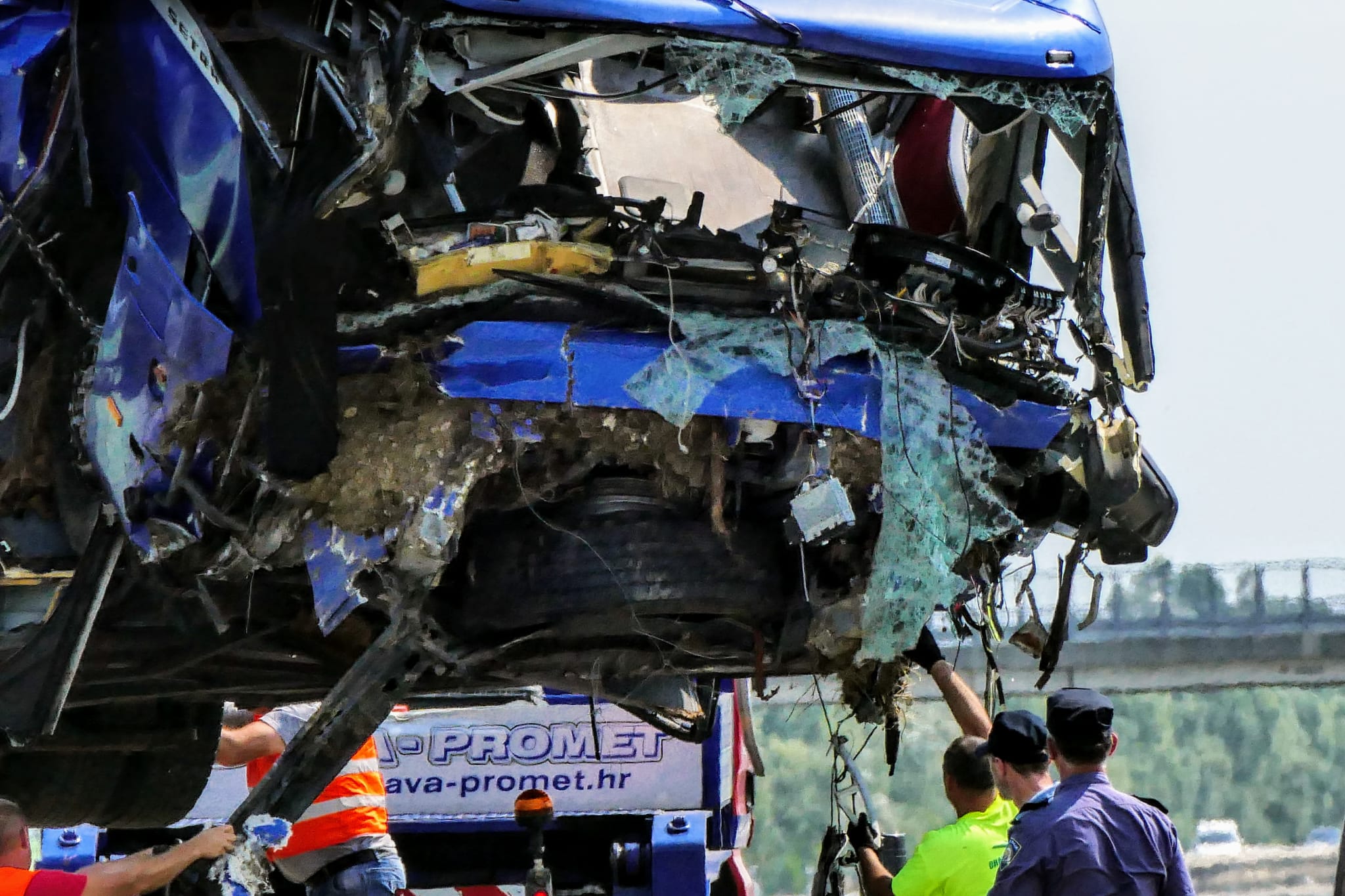 prometna nesreća, poljski autobus, nesreća A4
