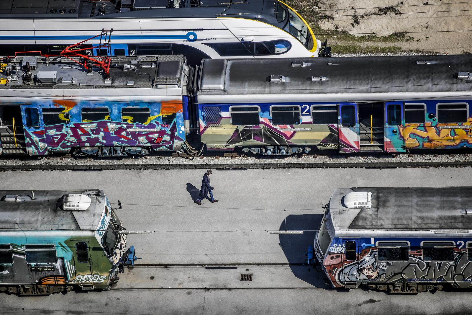 Panorama Zagreba snimljena s nebodera u Strojarskoj