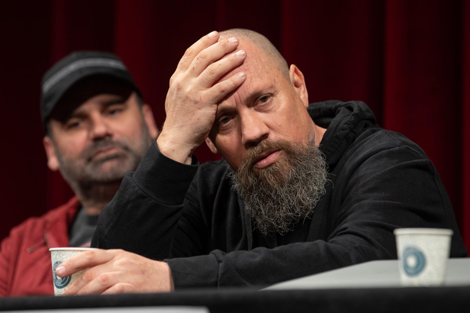 Dubrovnik: Tribina Željka Vrtikape i Pere Mrnarevića u Kazalištu Marina Držića