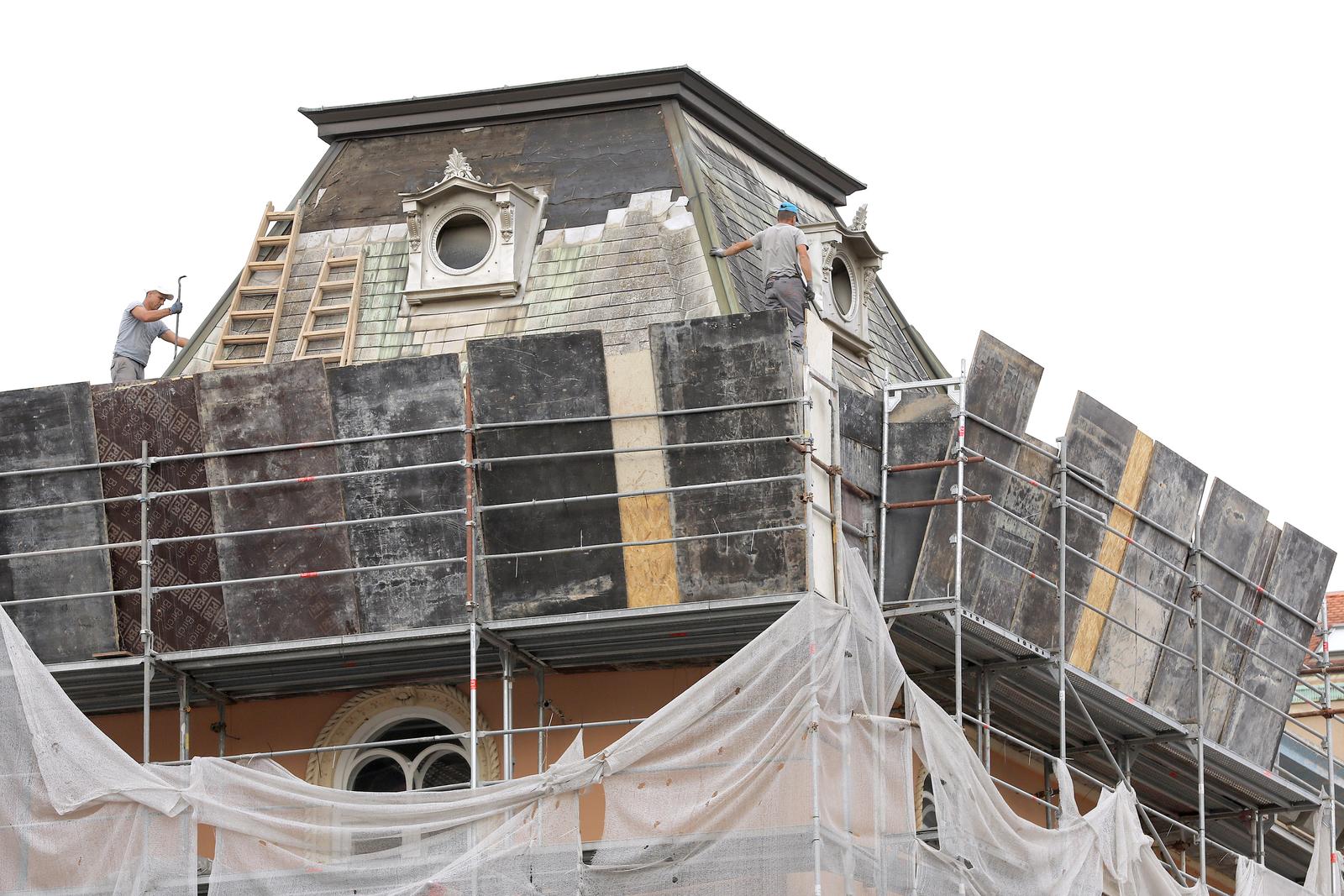 Obnova zgrade stradale u potresu u samom centru Zagreba