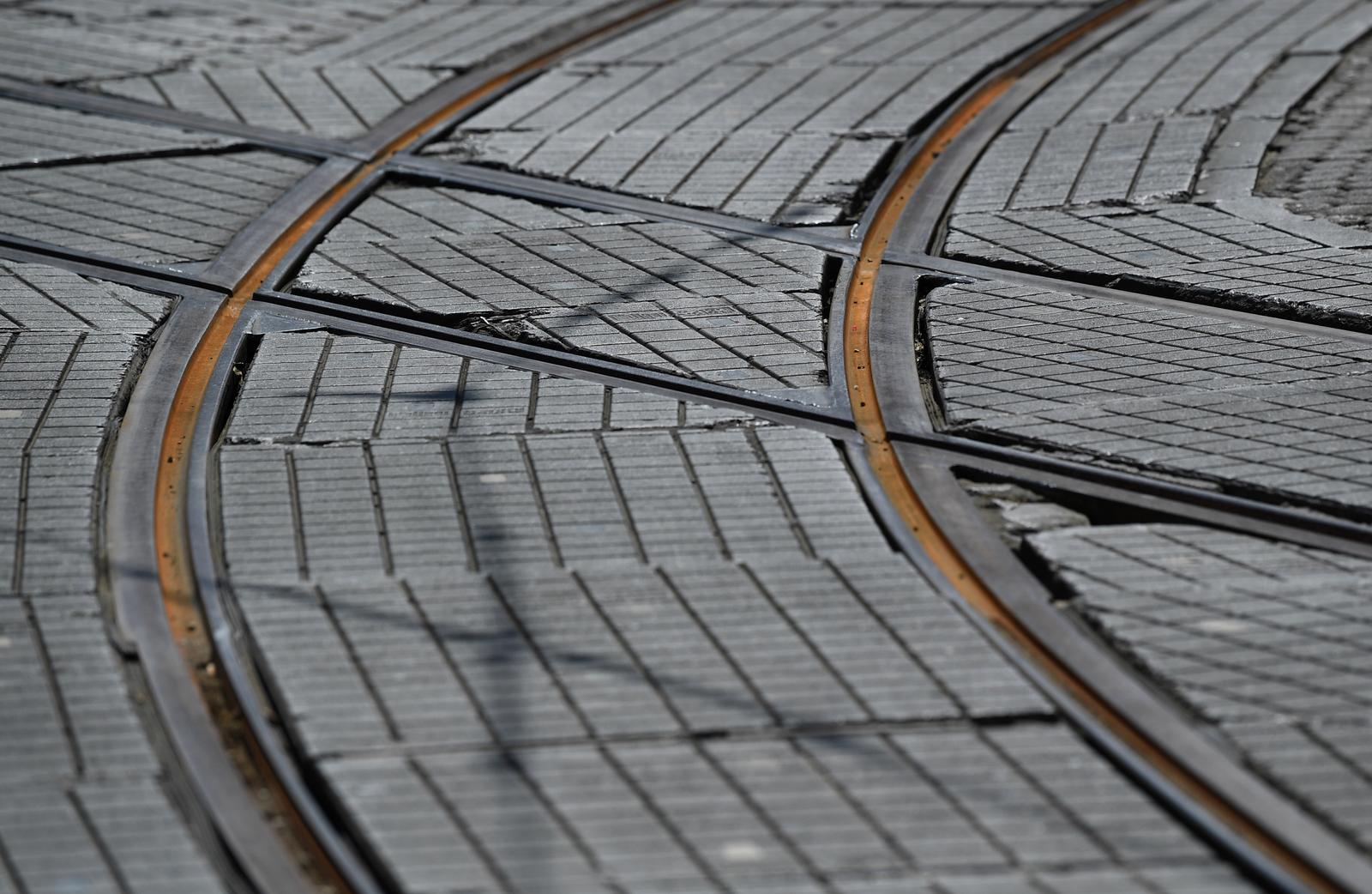 Zbog nekorištenja zahrđale tramvajske pruge u Zagrebu