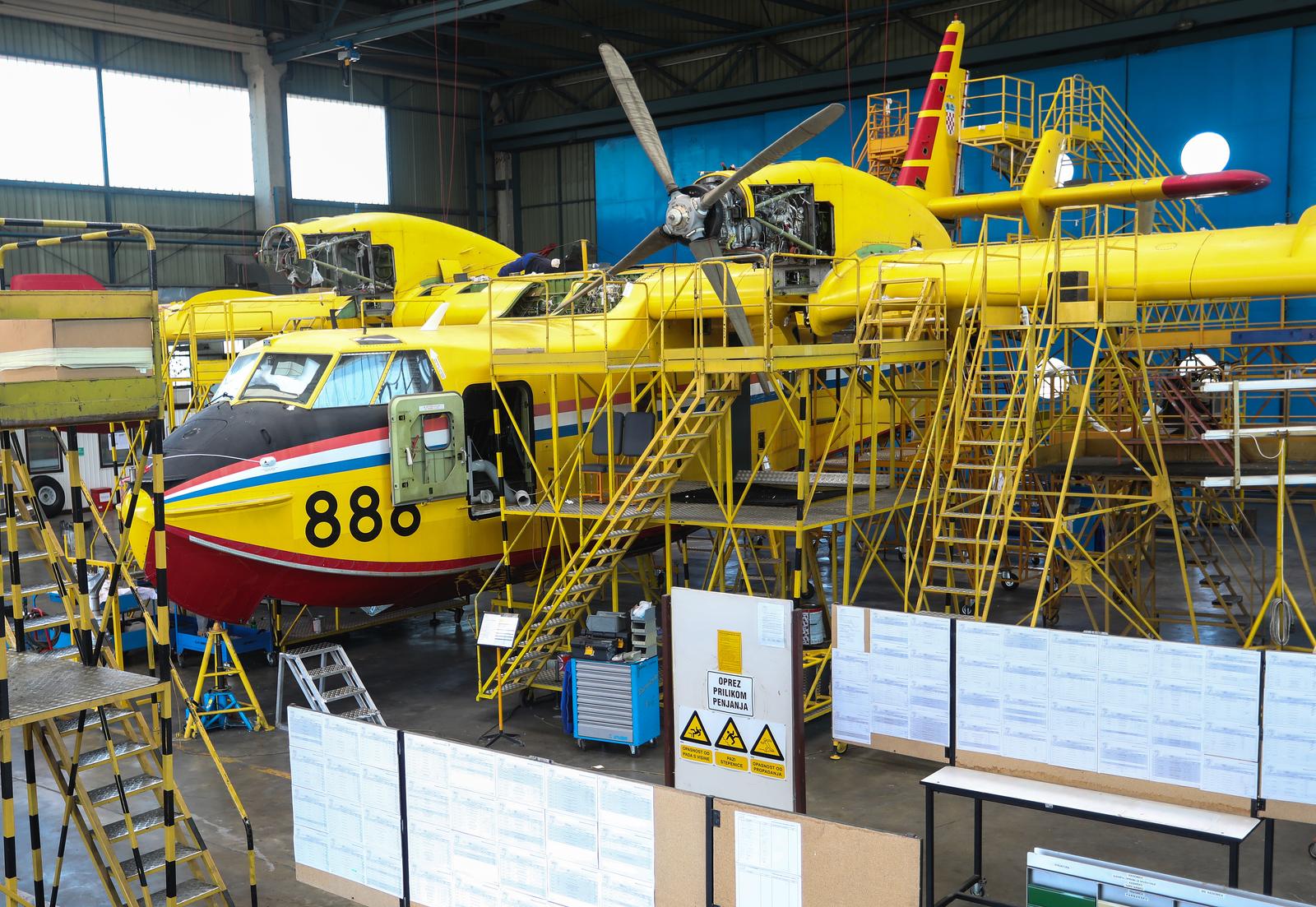 Velika Gorica: Konferencija za medije predstavnika Zrakoplovno-tehničkog centra na temu "Održavanje PP zrakoplova"