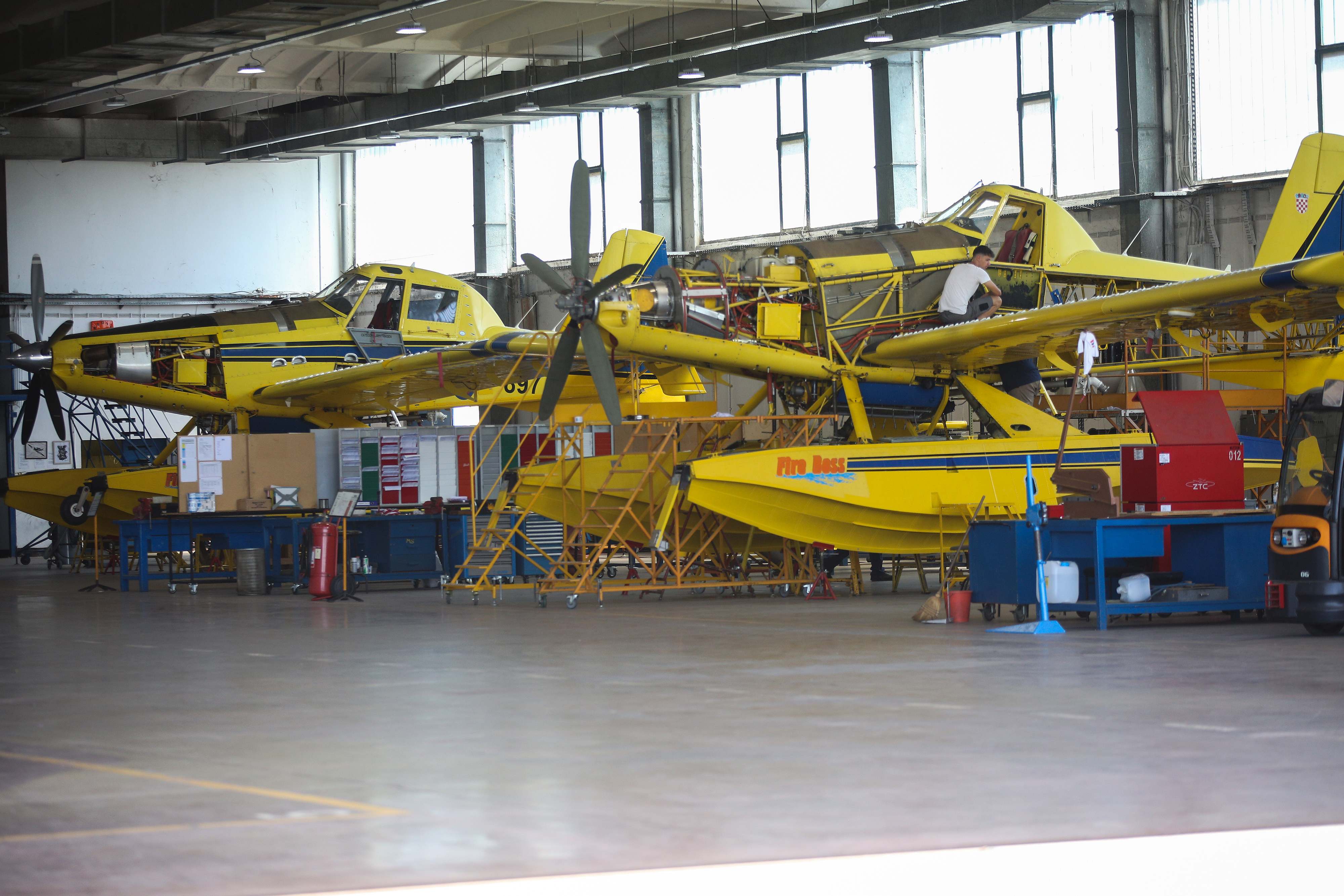 Velika Gorica: Konferencija za medije predstavnika Zrakoplovno-tehničkog centra na temu "Održavanje PP zrakoplova"