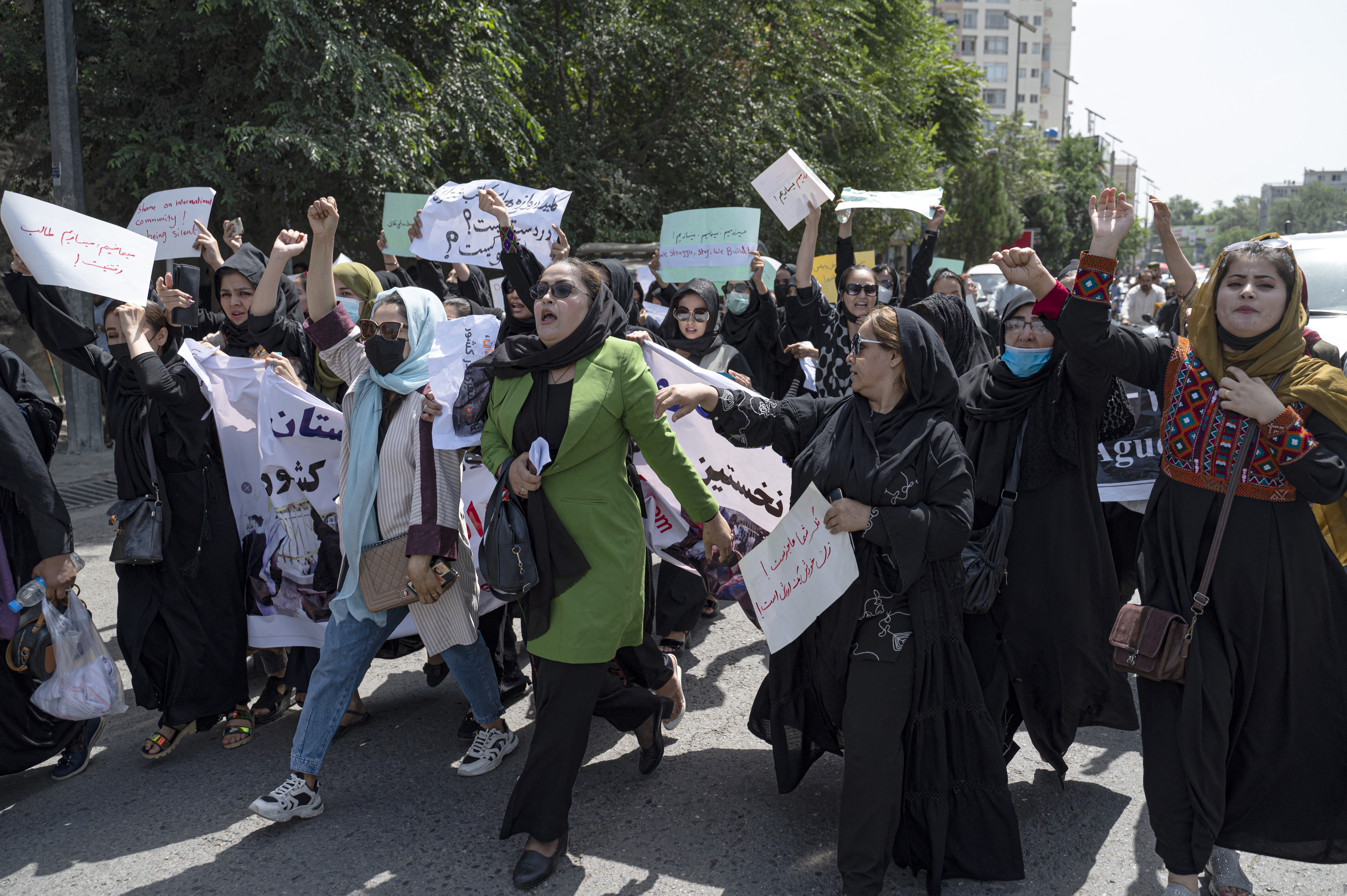 AFGHANISTAN-WOMEN-RIGHTS-PROTEST