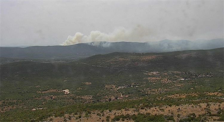 HVZ - Požar na području Rudina