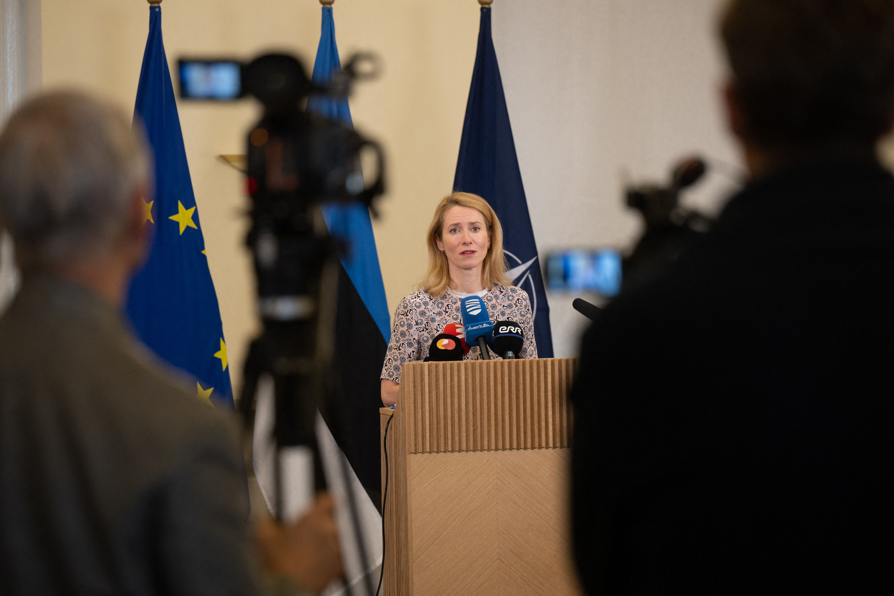 Kaja Kallas, estonija