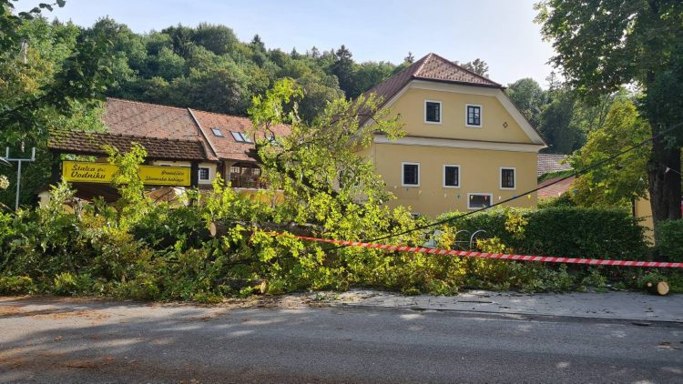 ljubljana, slovenija, nevrijeme