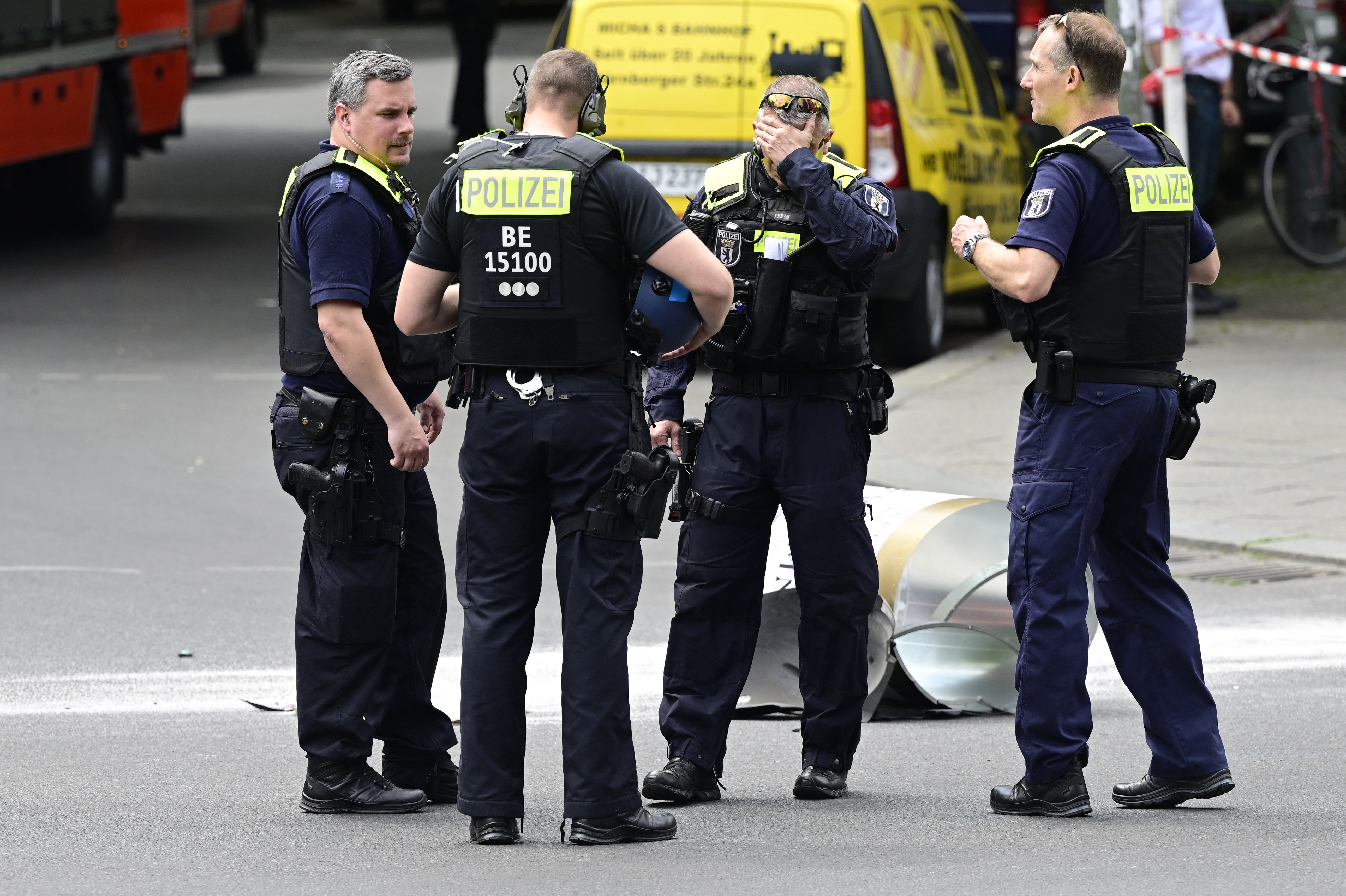 Njemačka policija, njemački policajci, Polizei