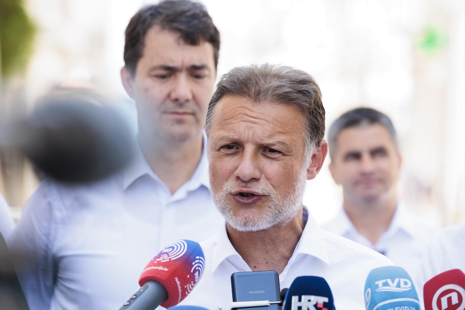 Split: Predsjednik Sabora Gordan Jandroković dao podršku Zoranu Đogašu