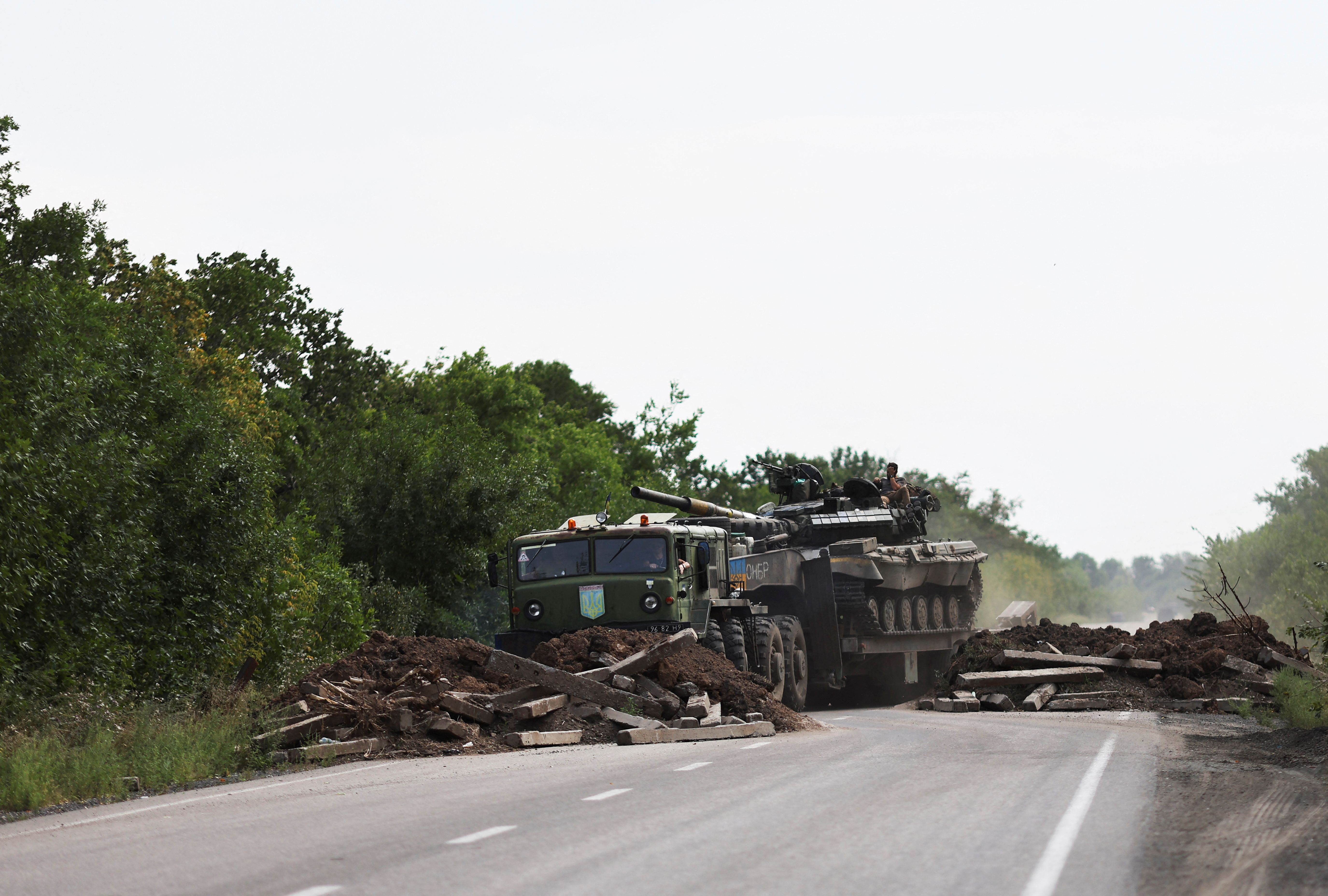 invazija na Ukrajinu, ukrajinska vojska, vojnici, tenk