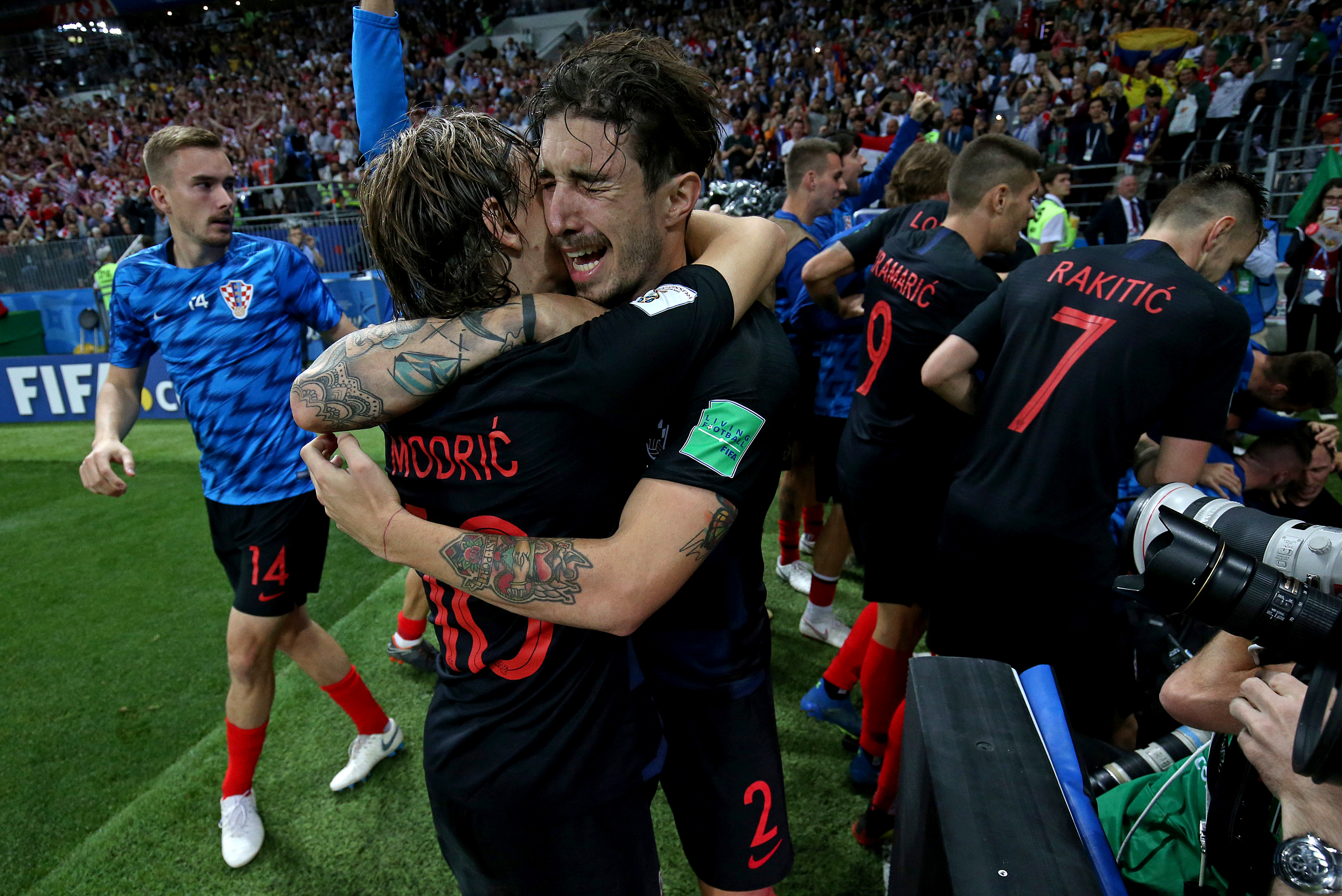 Moskva: Mario Mandžukić u drugom produžetku zabio za vodstvo 2:1 protiv Engleske