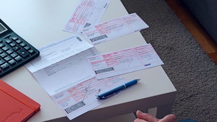 Struja, režije, računi, inflacija