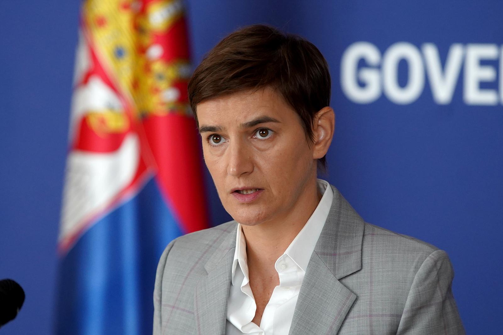 Beograd:  Ana Brnabić održala je konferenciju za medije